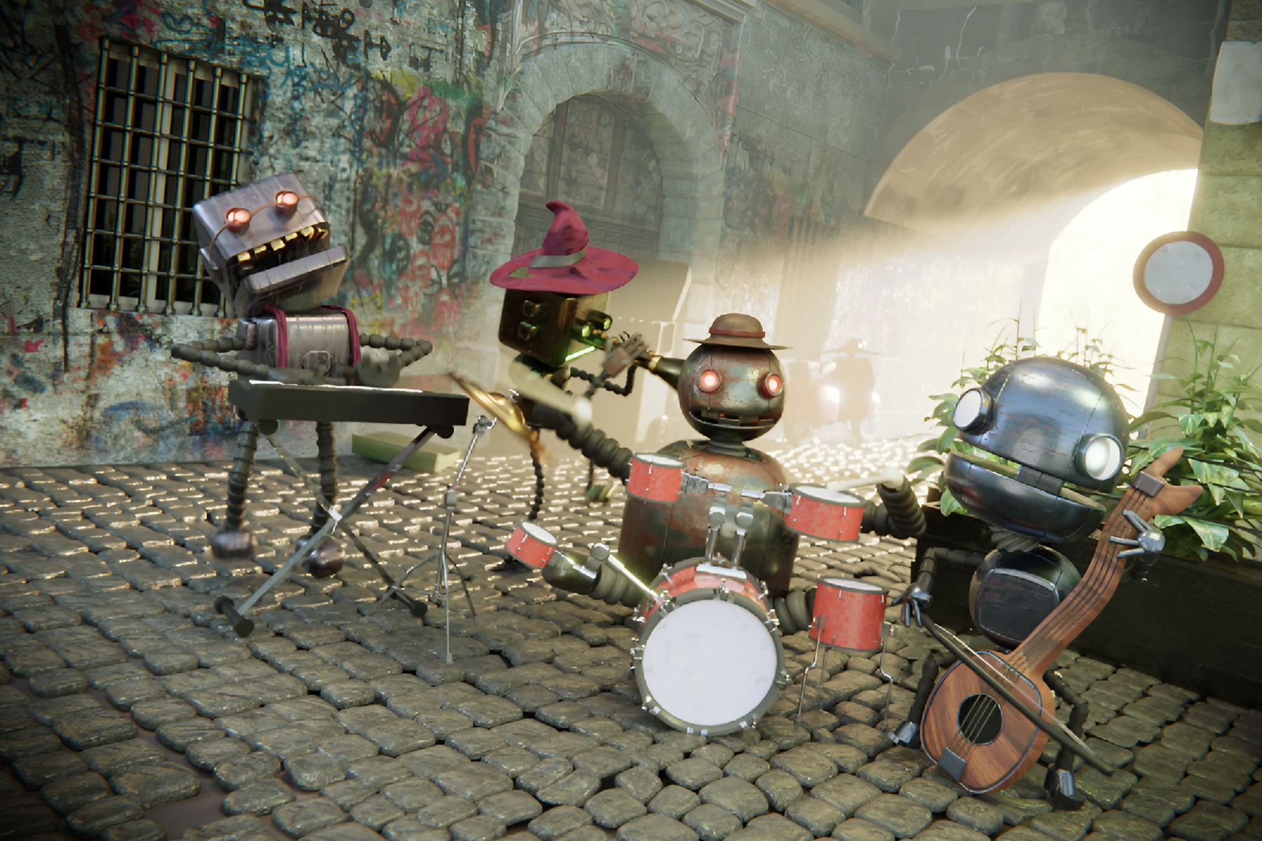 Robot Band - Find the Differences