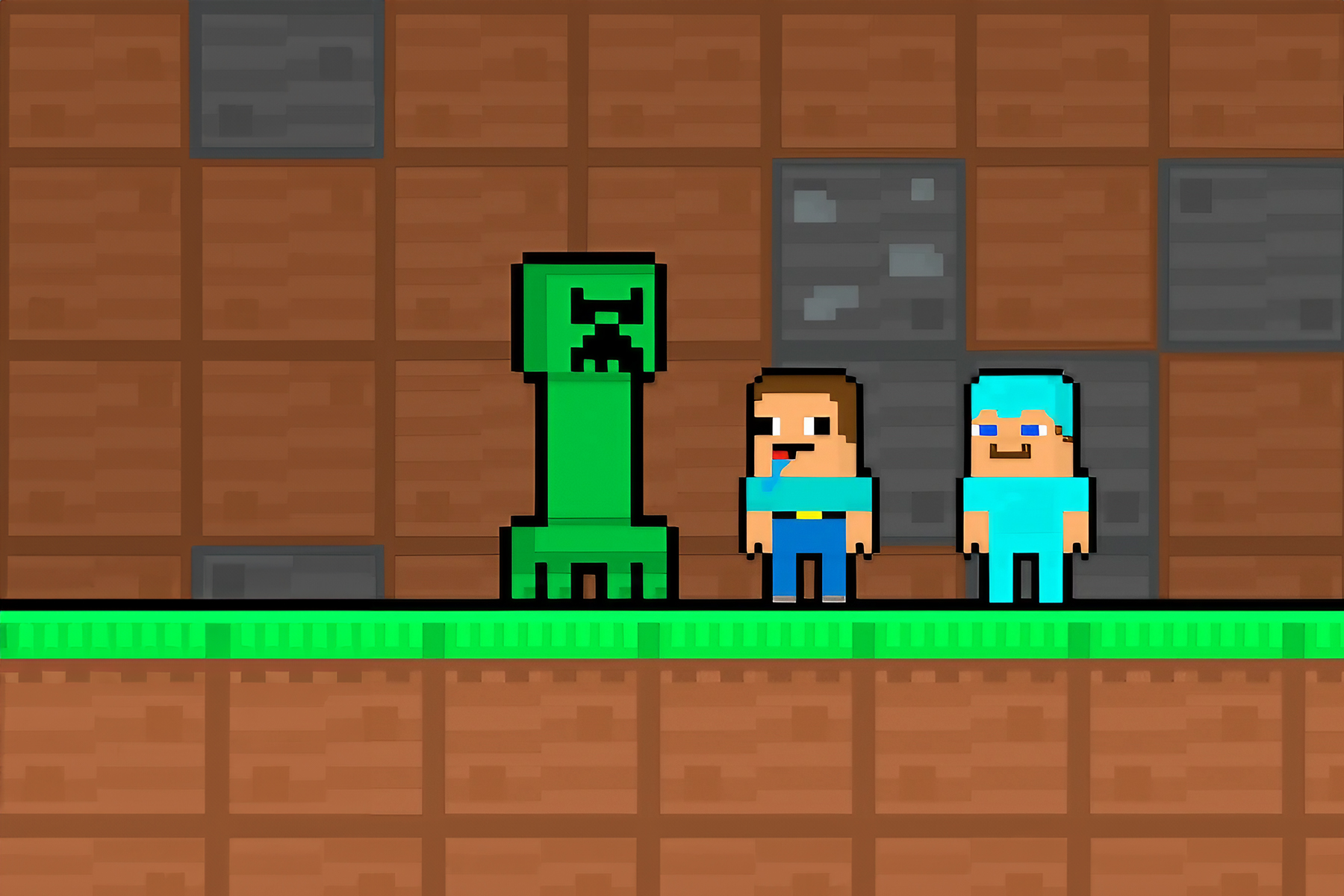 Noob and Pro Monster School