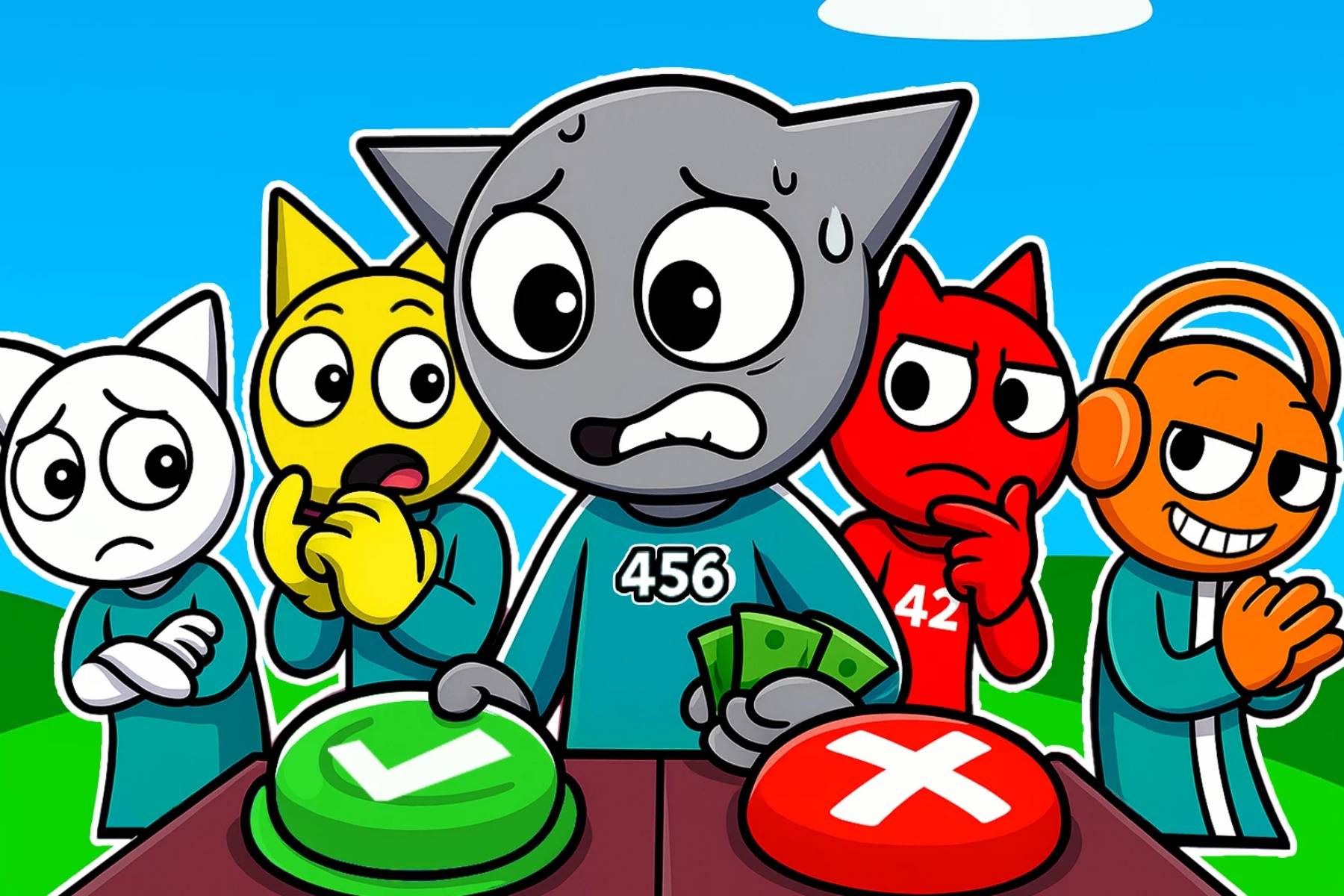 Sprunki Games: Player 456