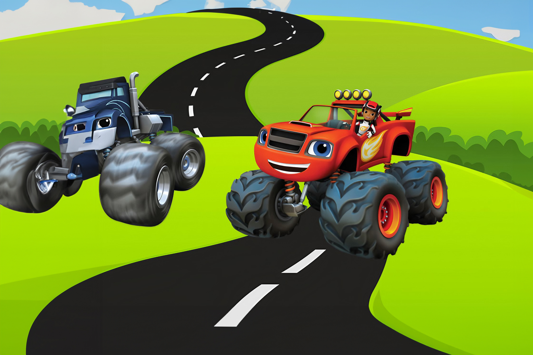 Blaze Monster Machines Differences