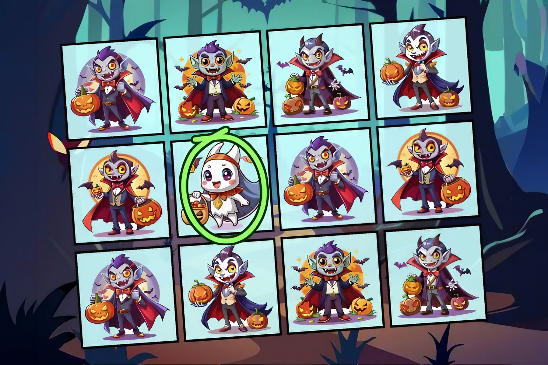 Spot The Unique Halloween