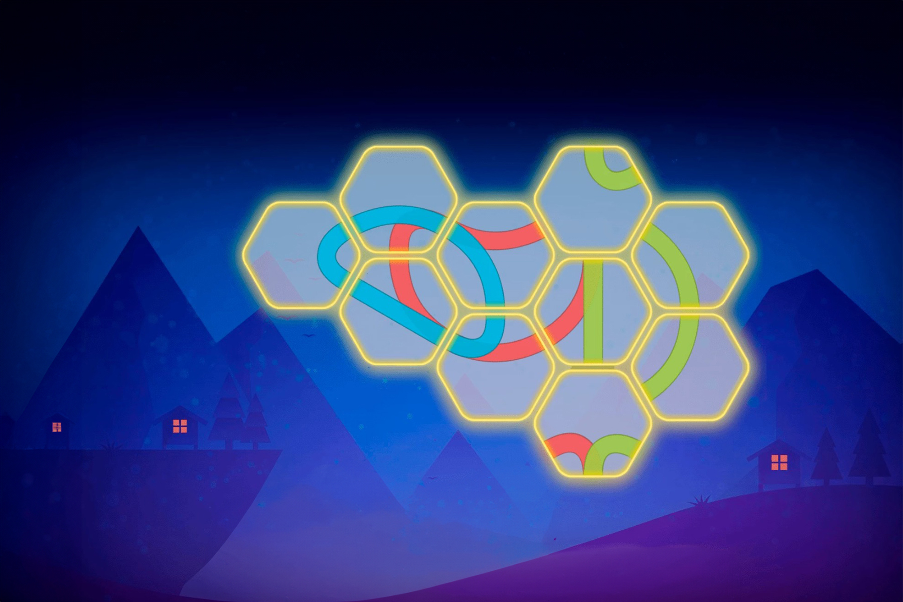 Puzzle - LINES AND KNOTS 1