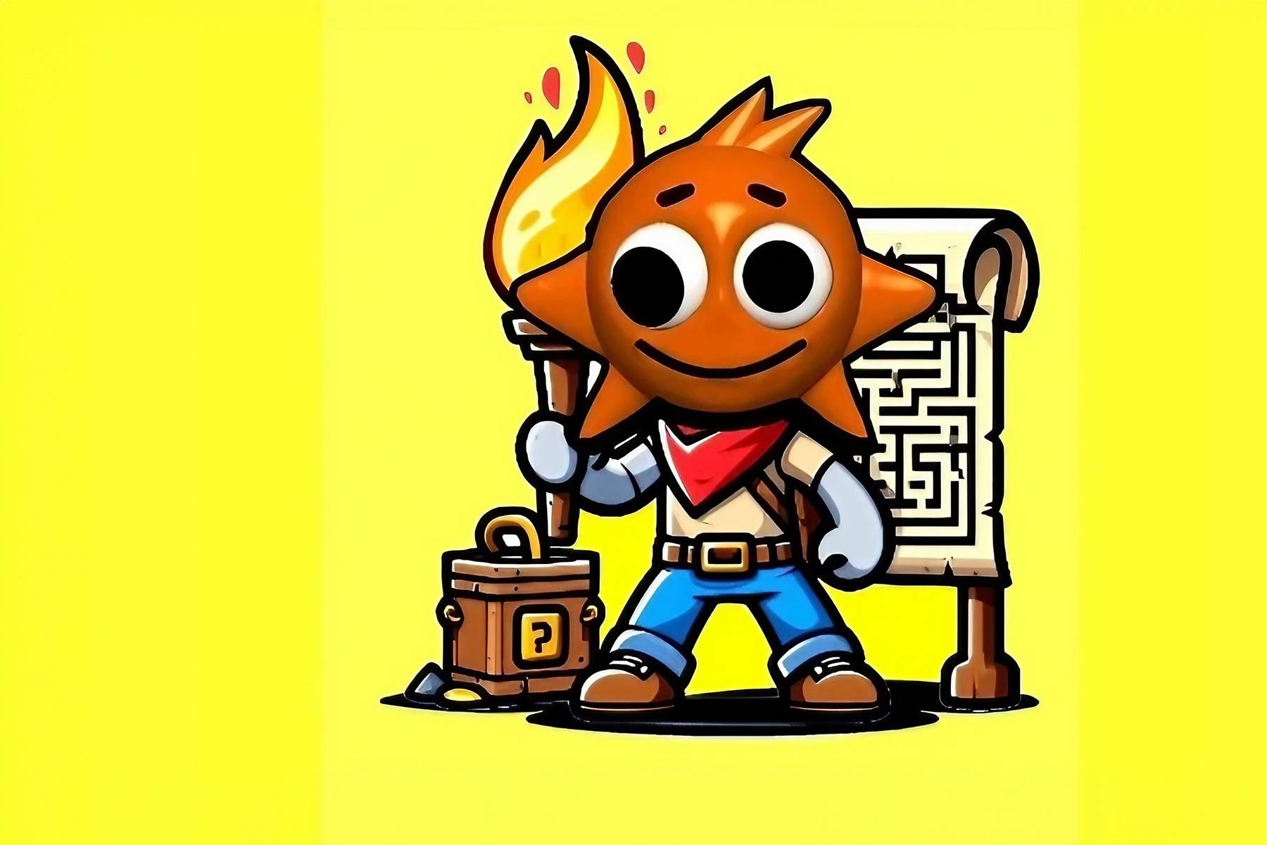 Sprunki Torches Maze