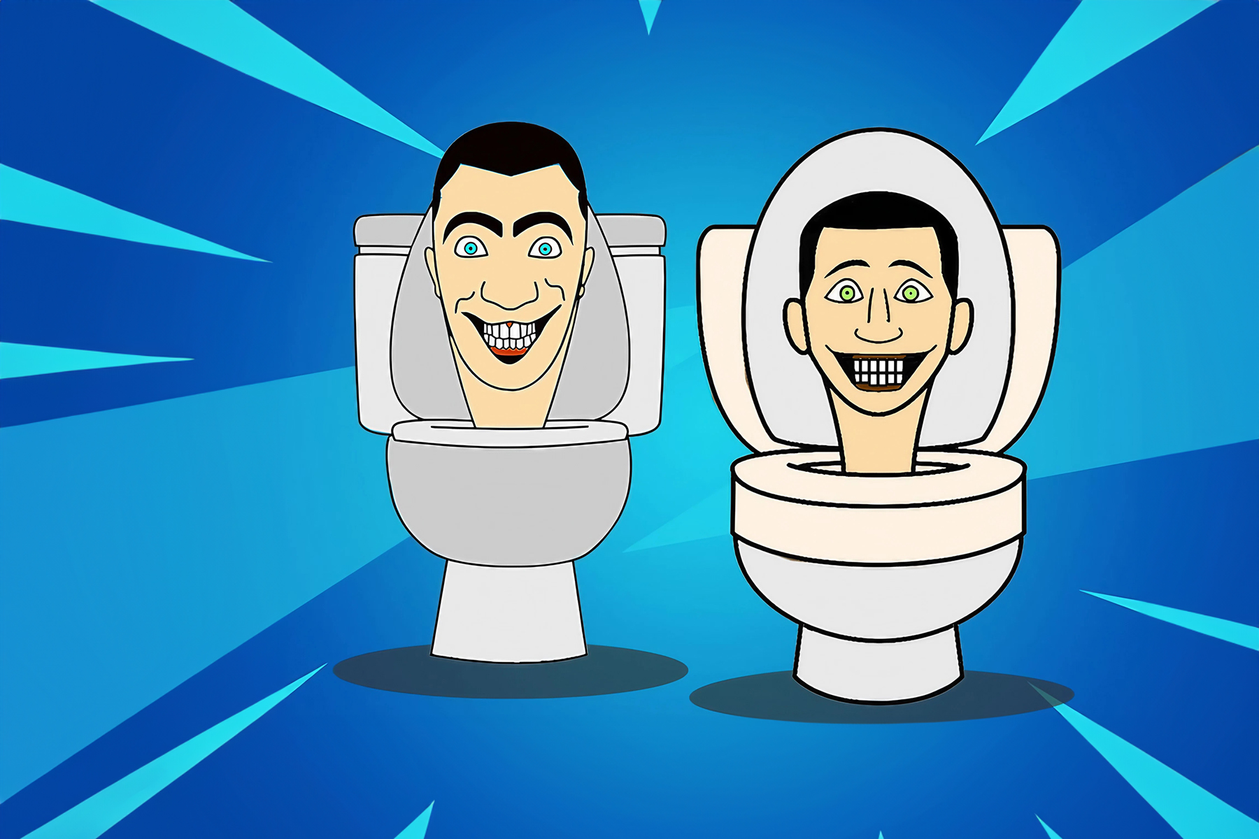 Skibidi Toilet Coloring Book