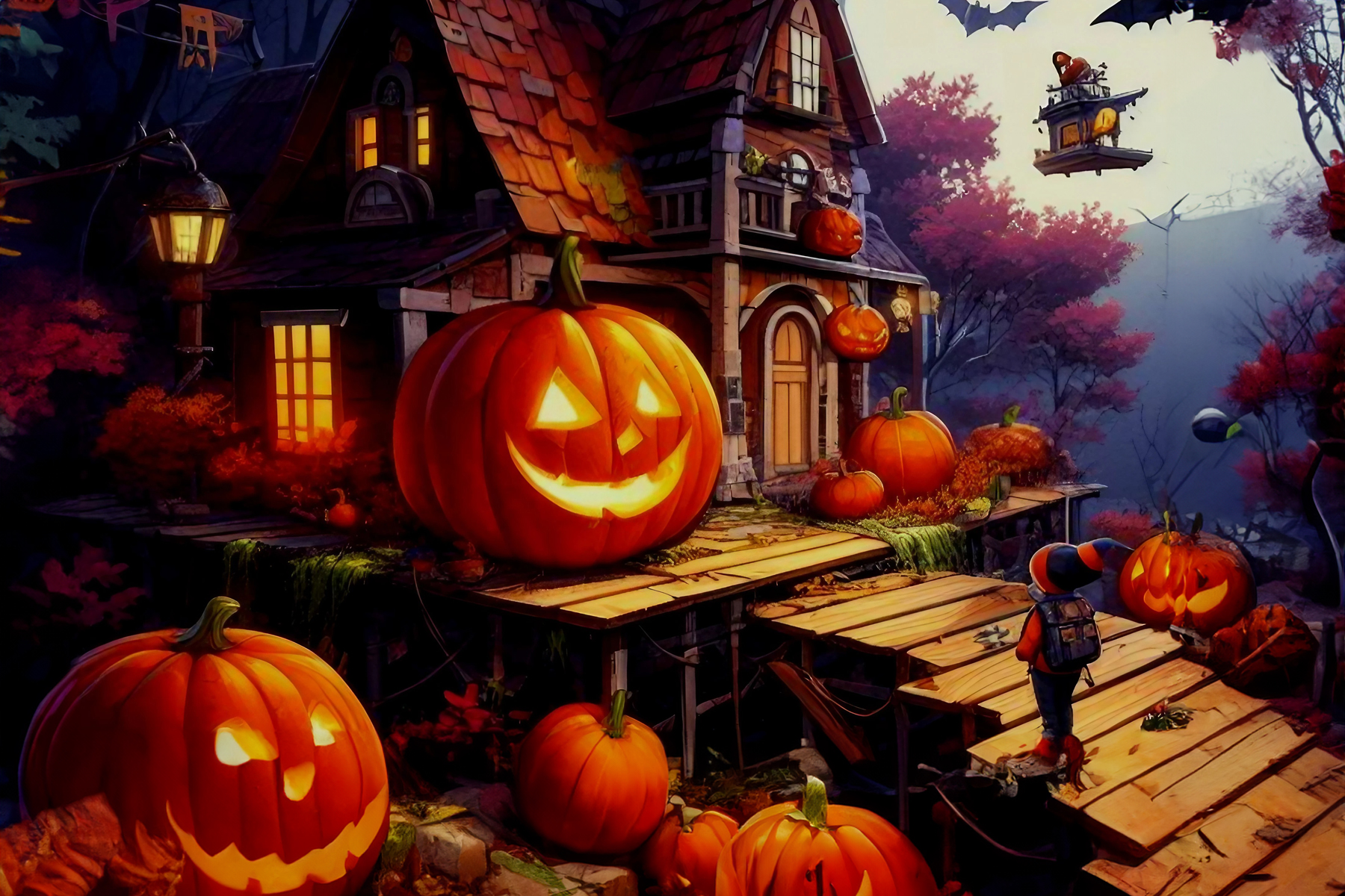 Halloween Pumpkin Adventure