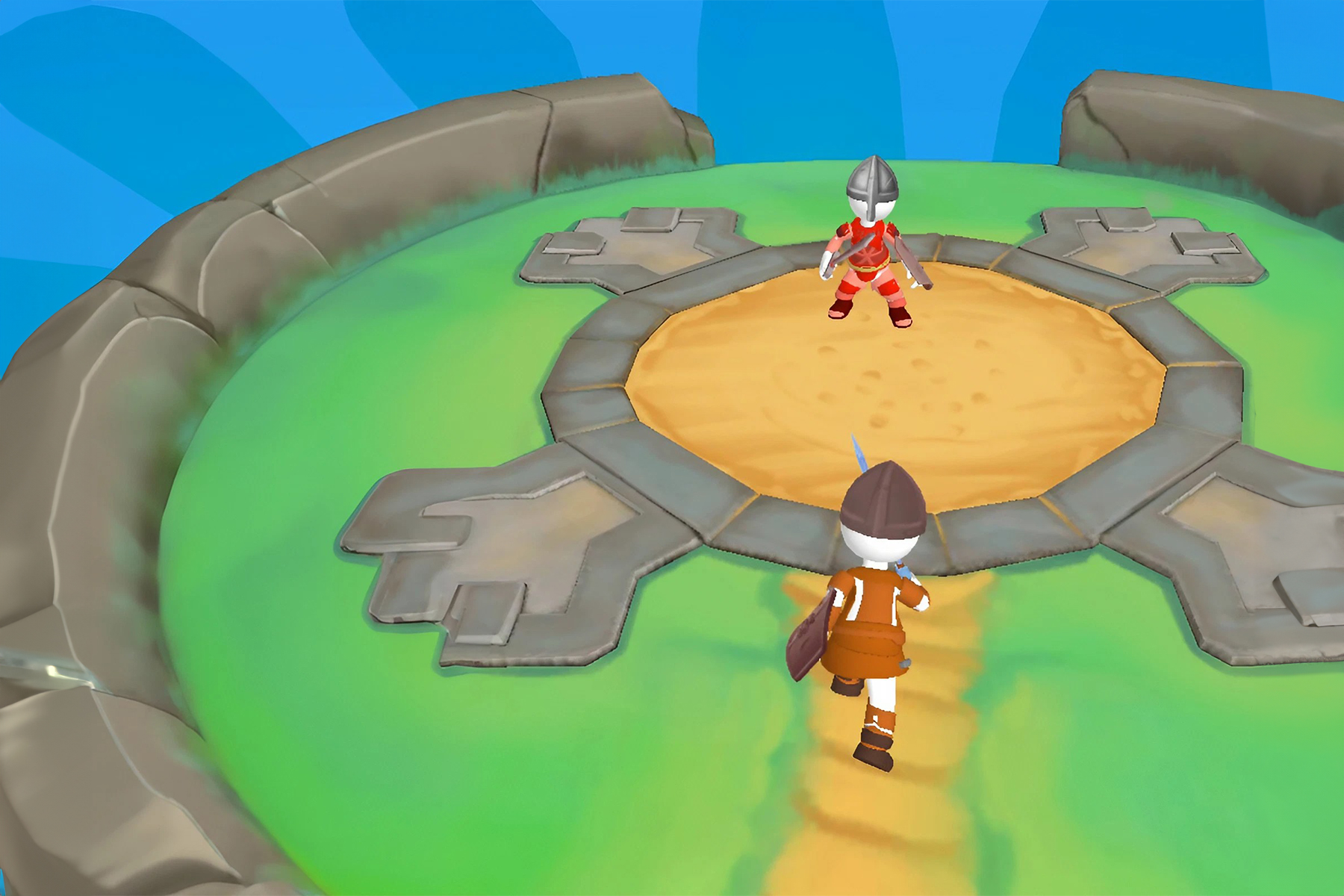 Gladiators. Merge and Fight