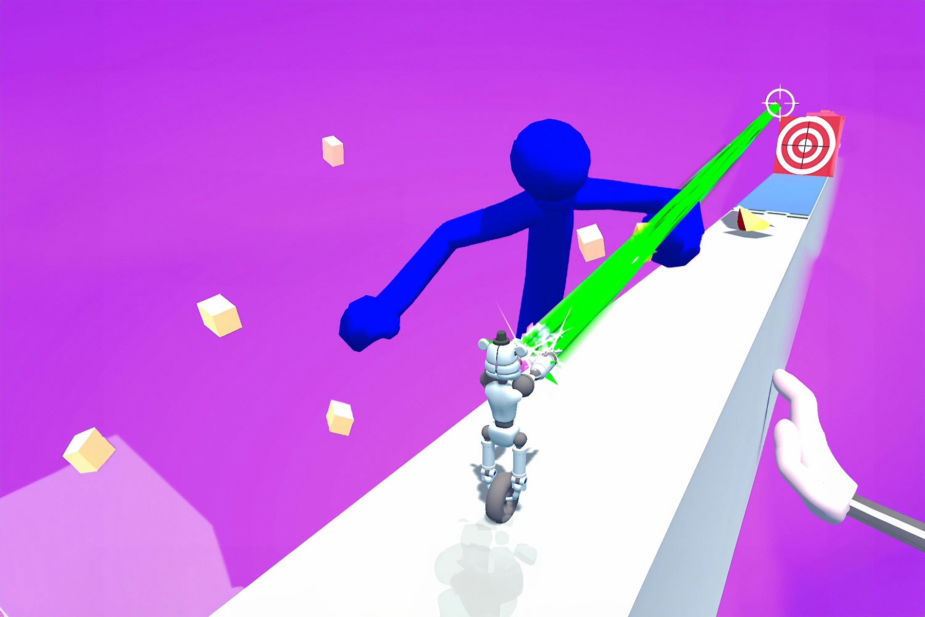 LaserMan Robot Destroyer