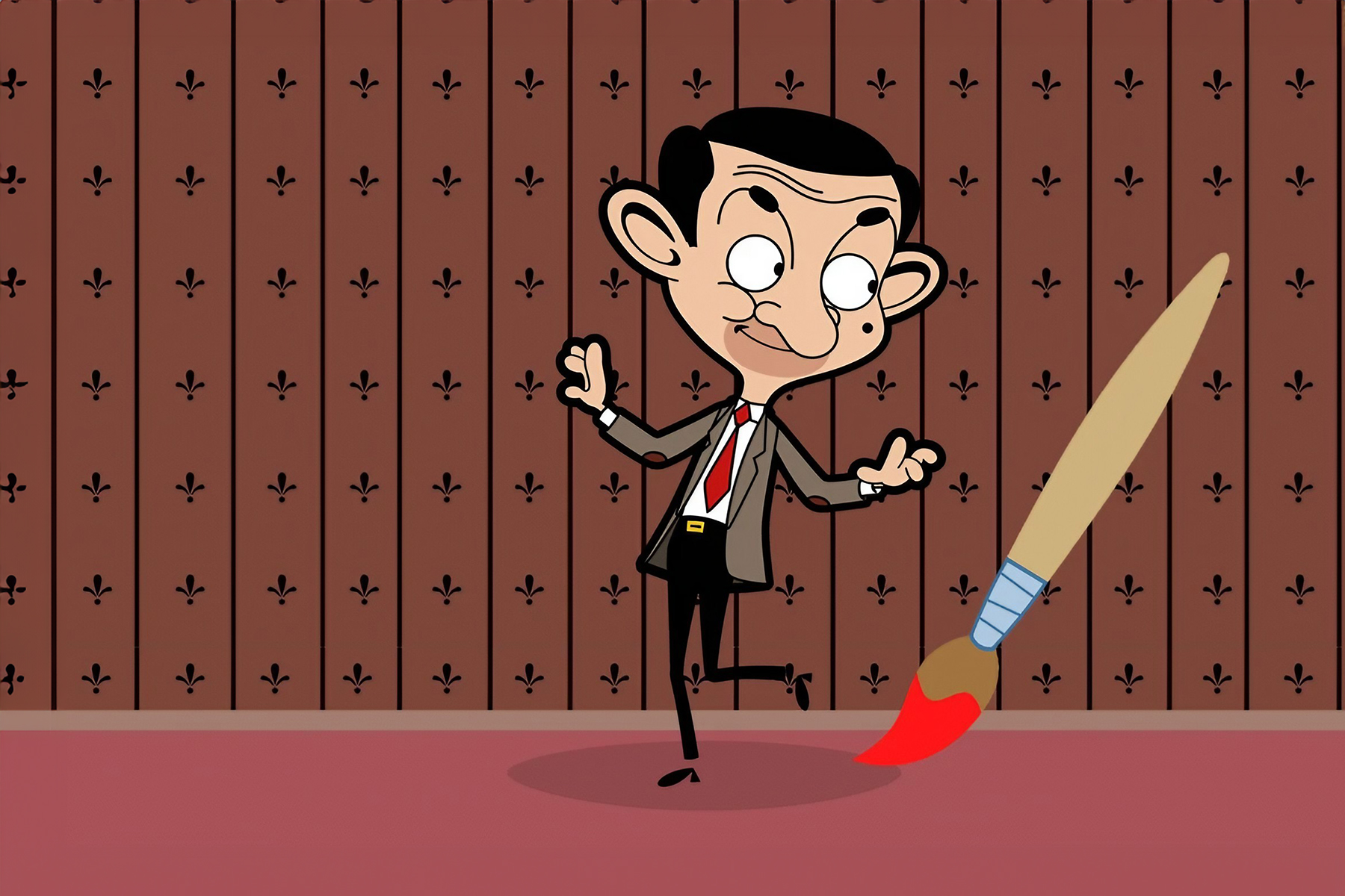 Mr. Bean Coloring Book