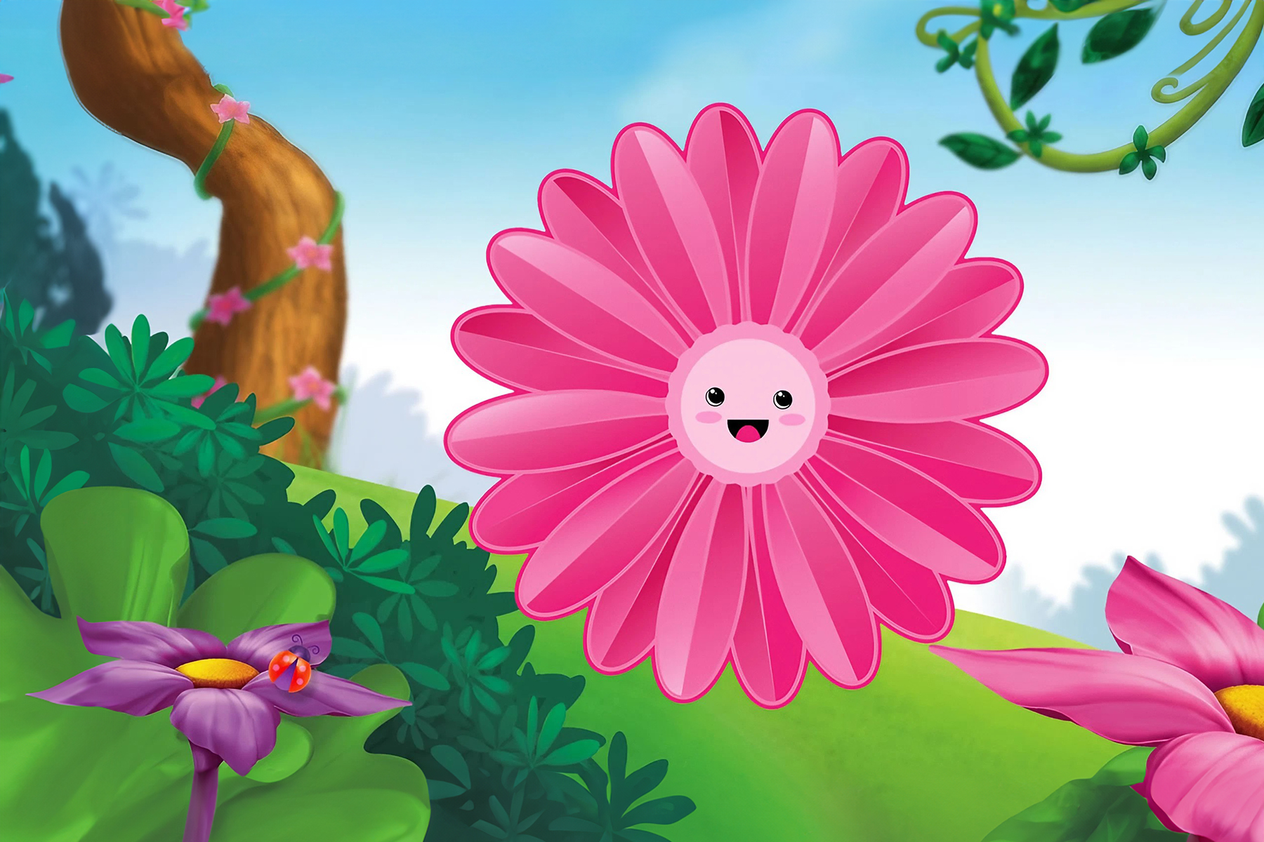 Funny Flowers Jigsaw