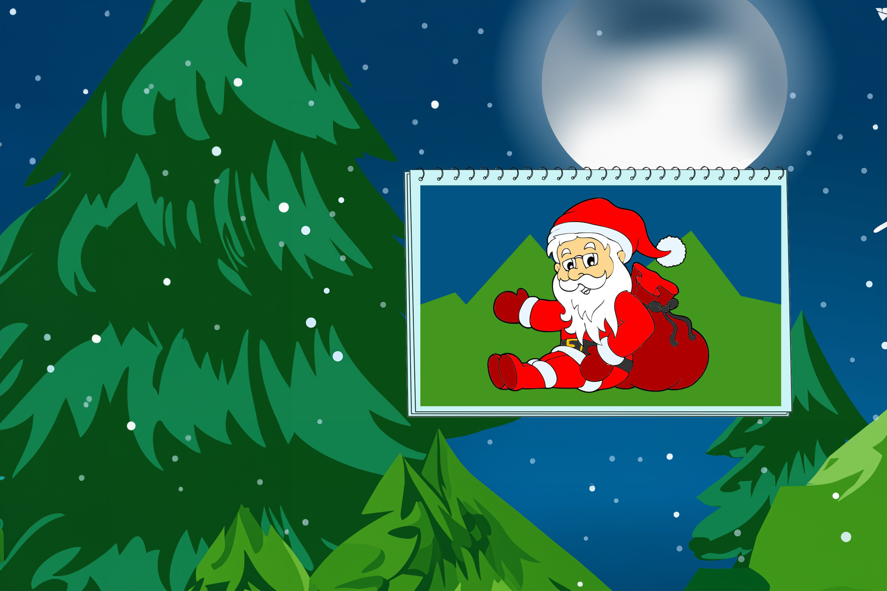 Santa Claus Coloring Book