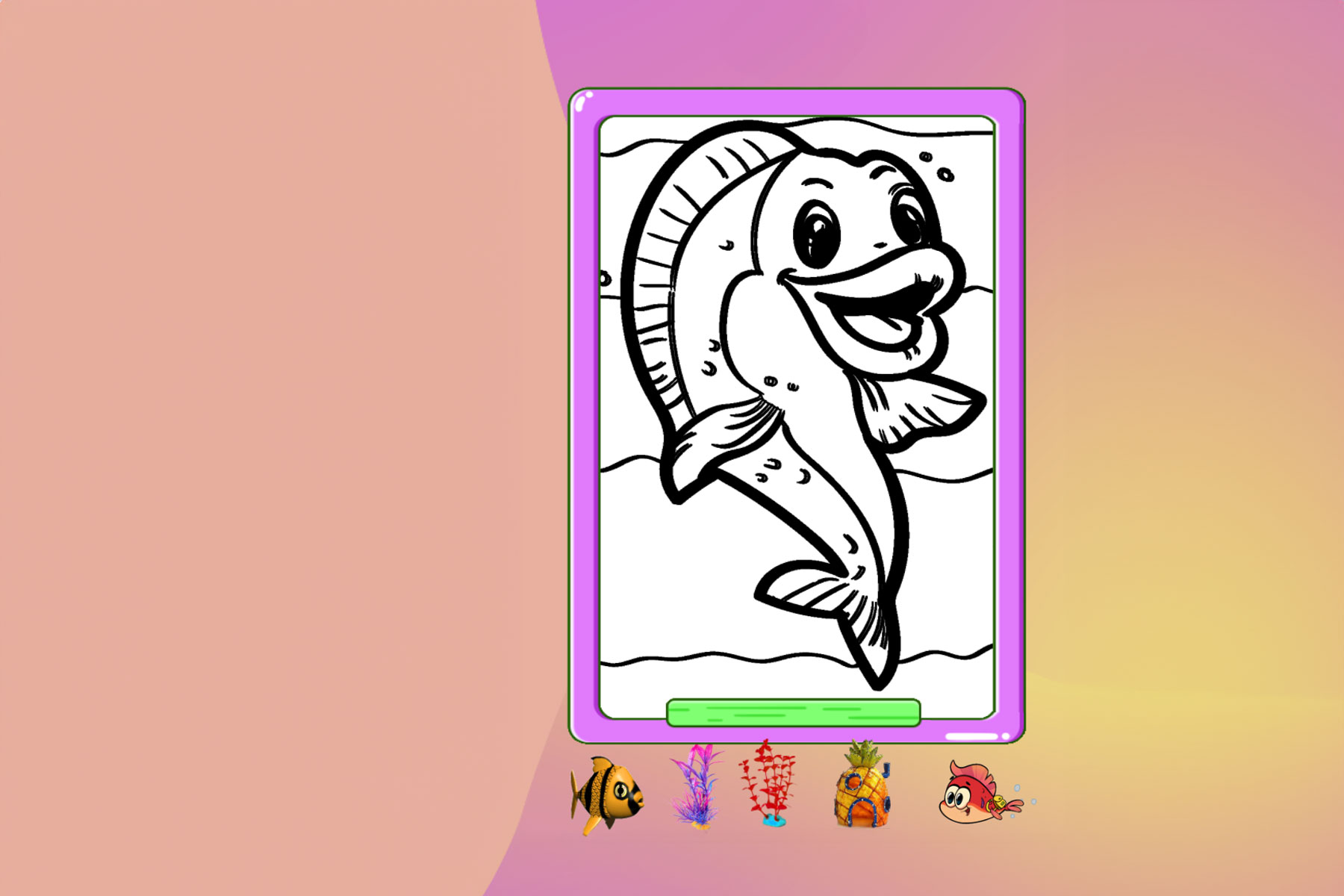 Easy to Paint GoldFish