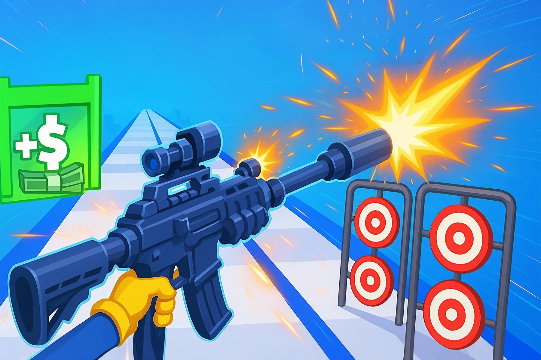 Weapon Run – 3D Gun Shooter