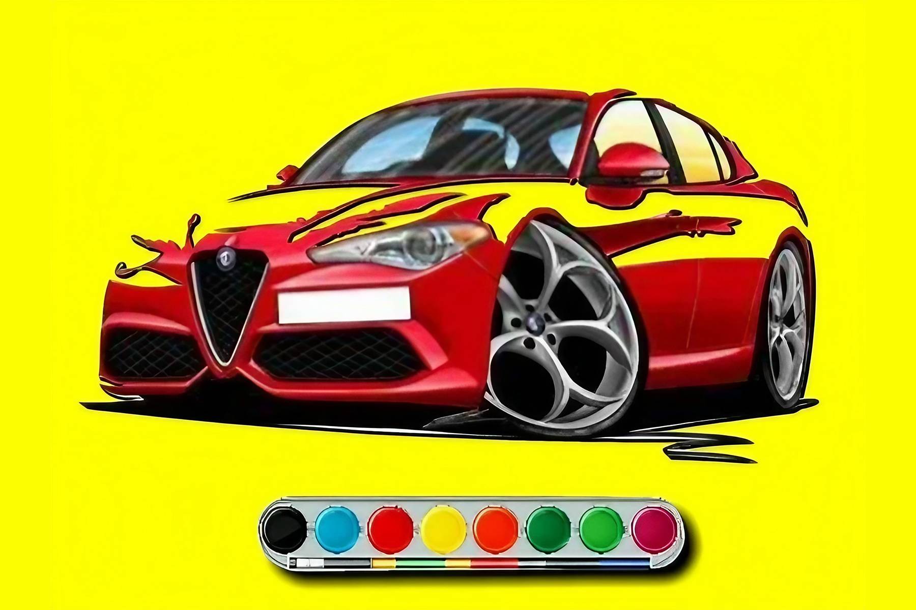 Alfa Romeo Coloring