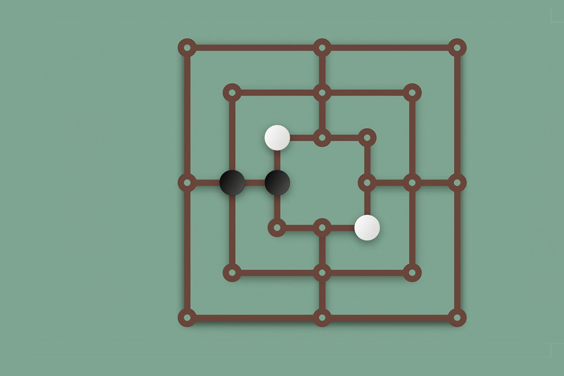 Mill, nine mens morris