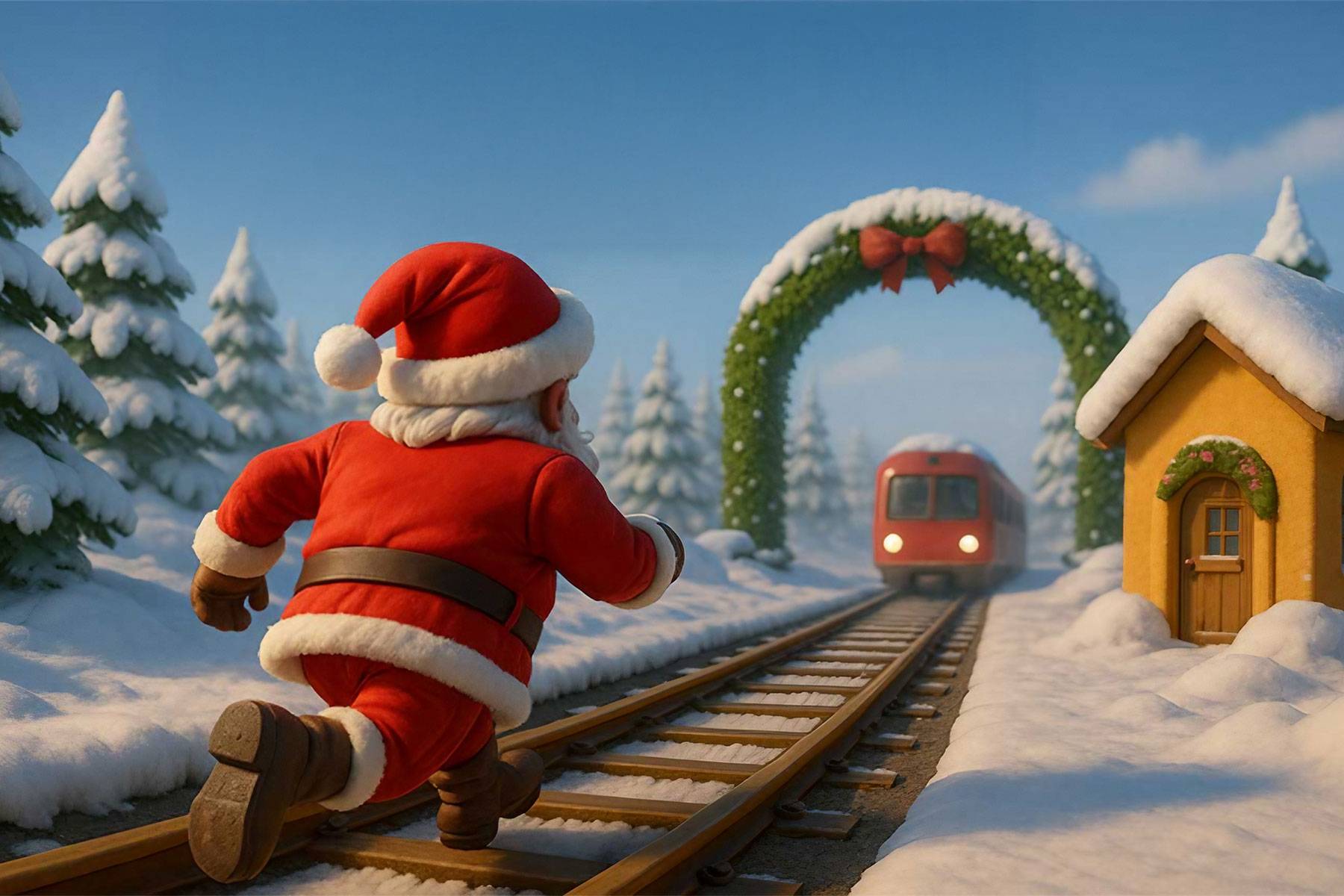 Christmas Run Puzzle