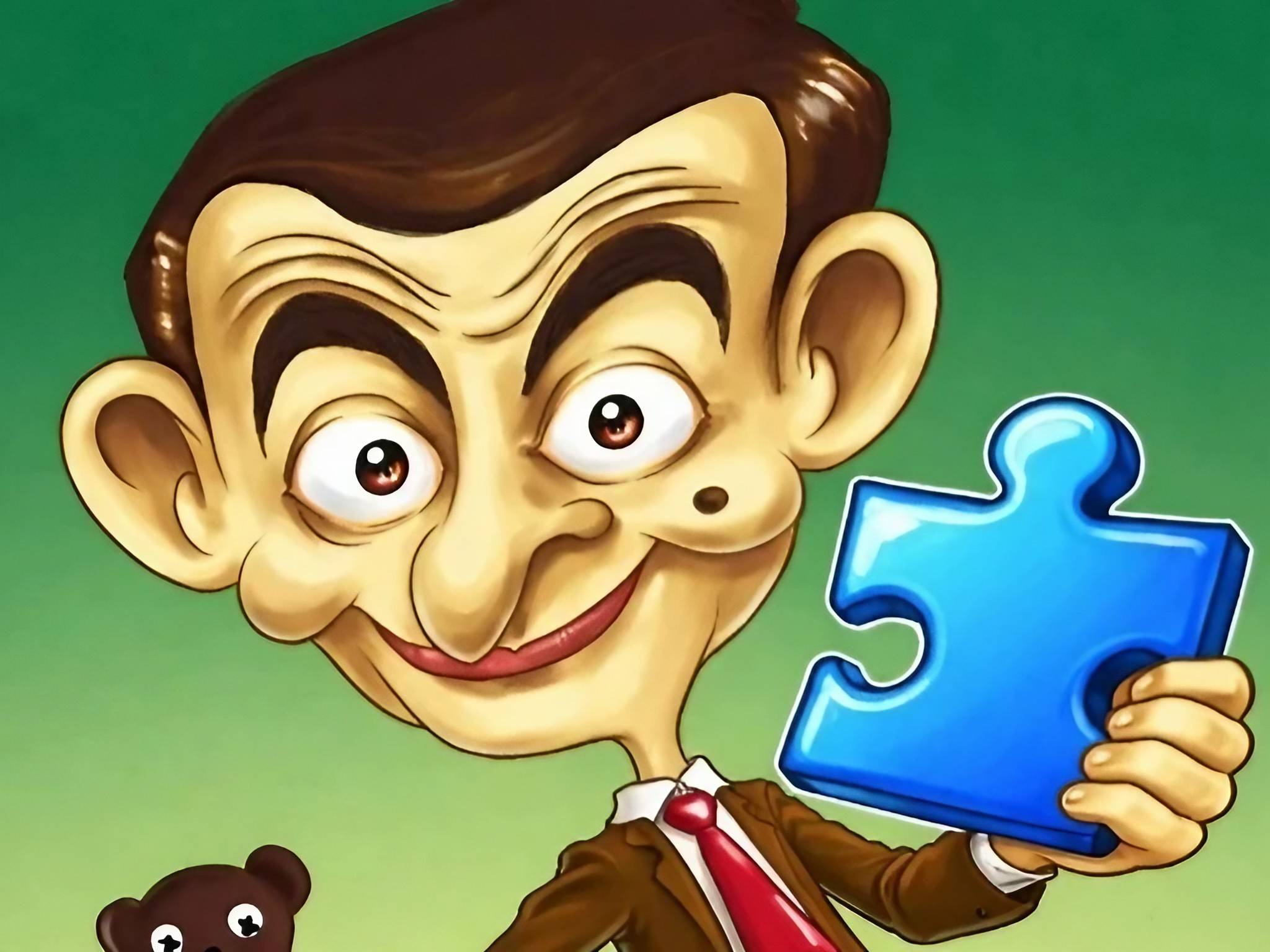 Mr. Bean Puzzle Time