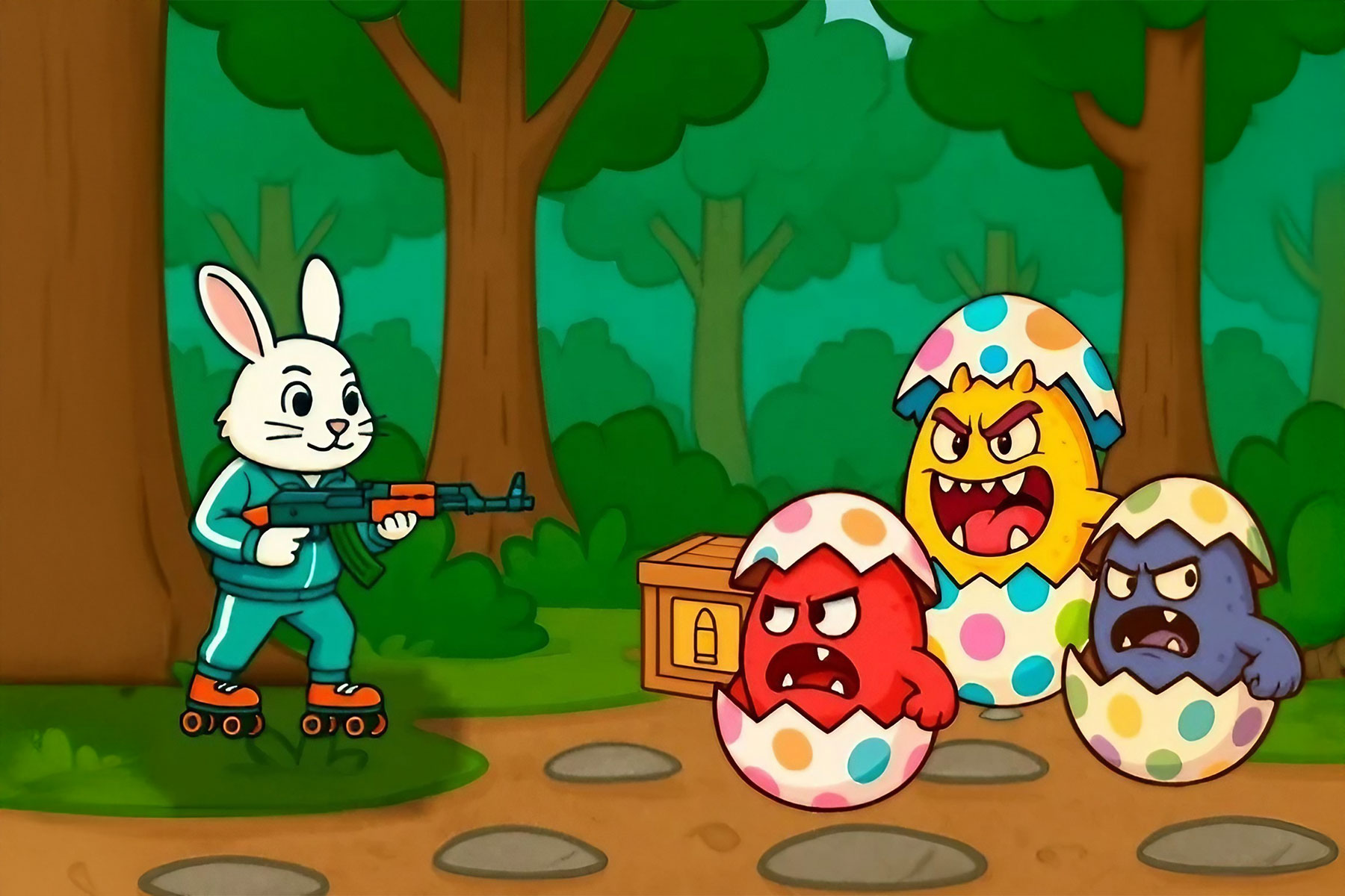 Monsters of Easter Eggs