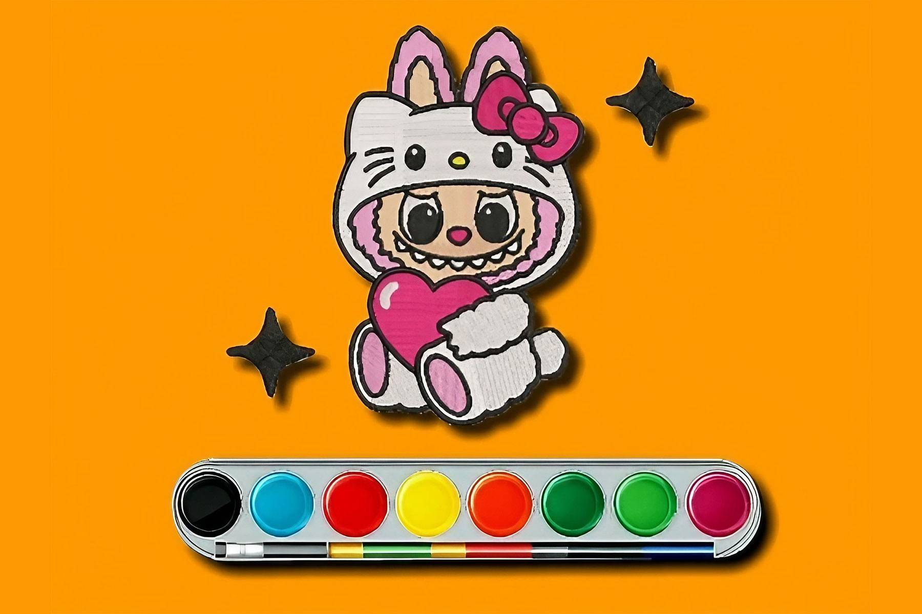 Labubu Coloring Adventure