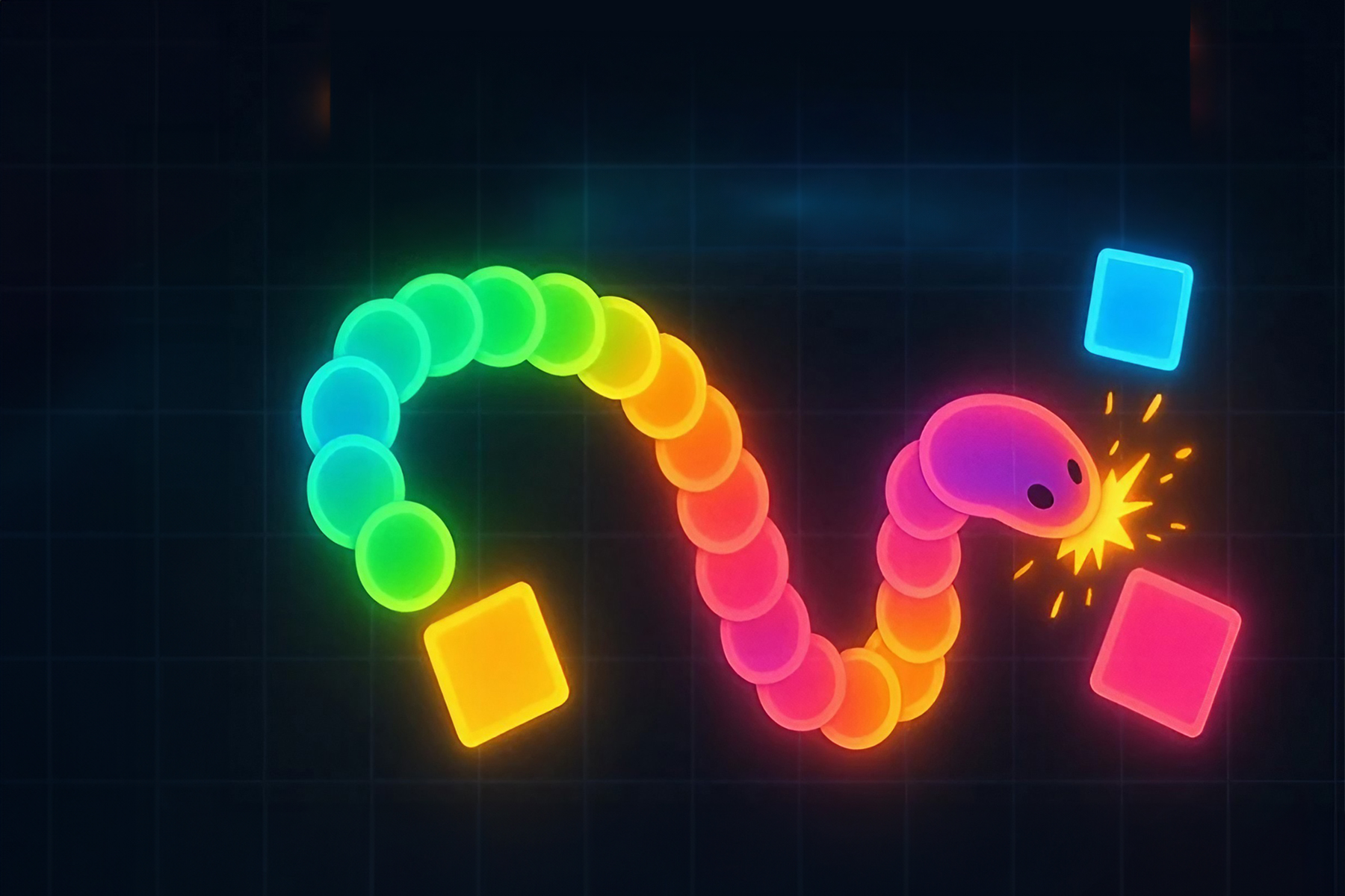 Snake Frenzy: Color Clash