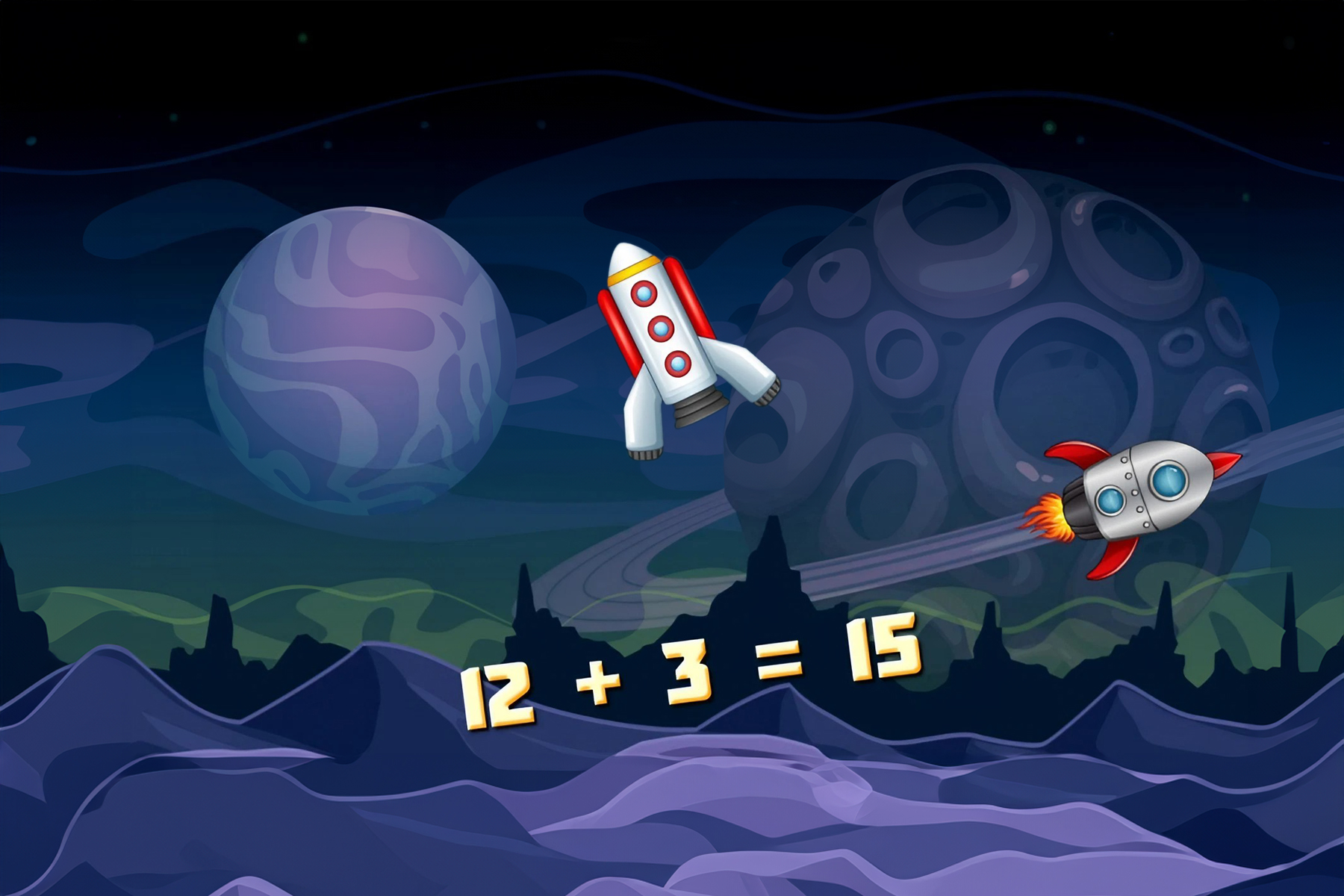 Math Rockets Addition