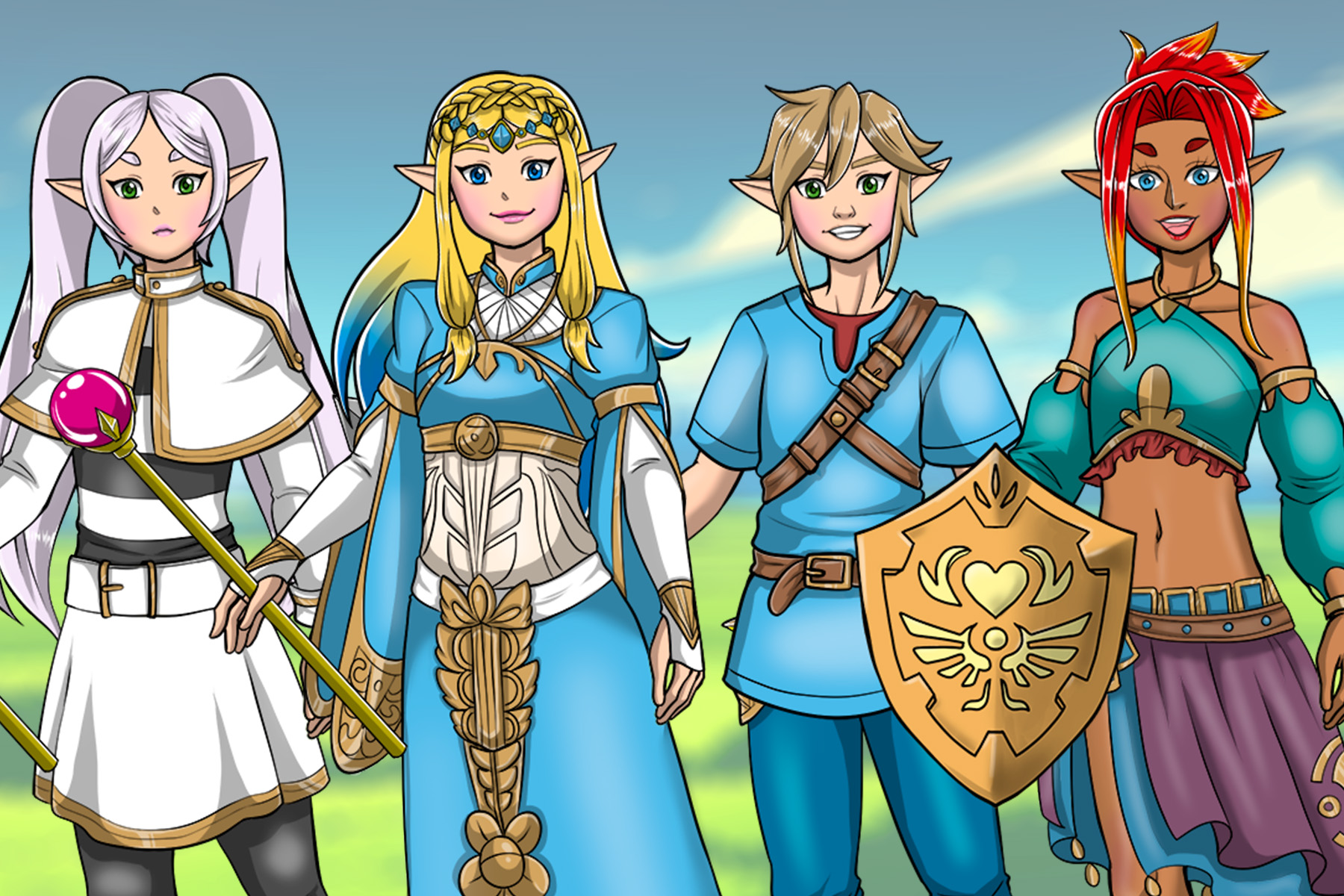 Kawaii Elf Dress Up Game