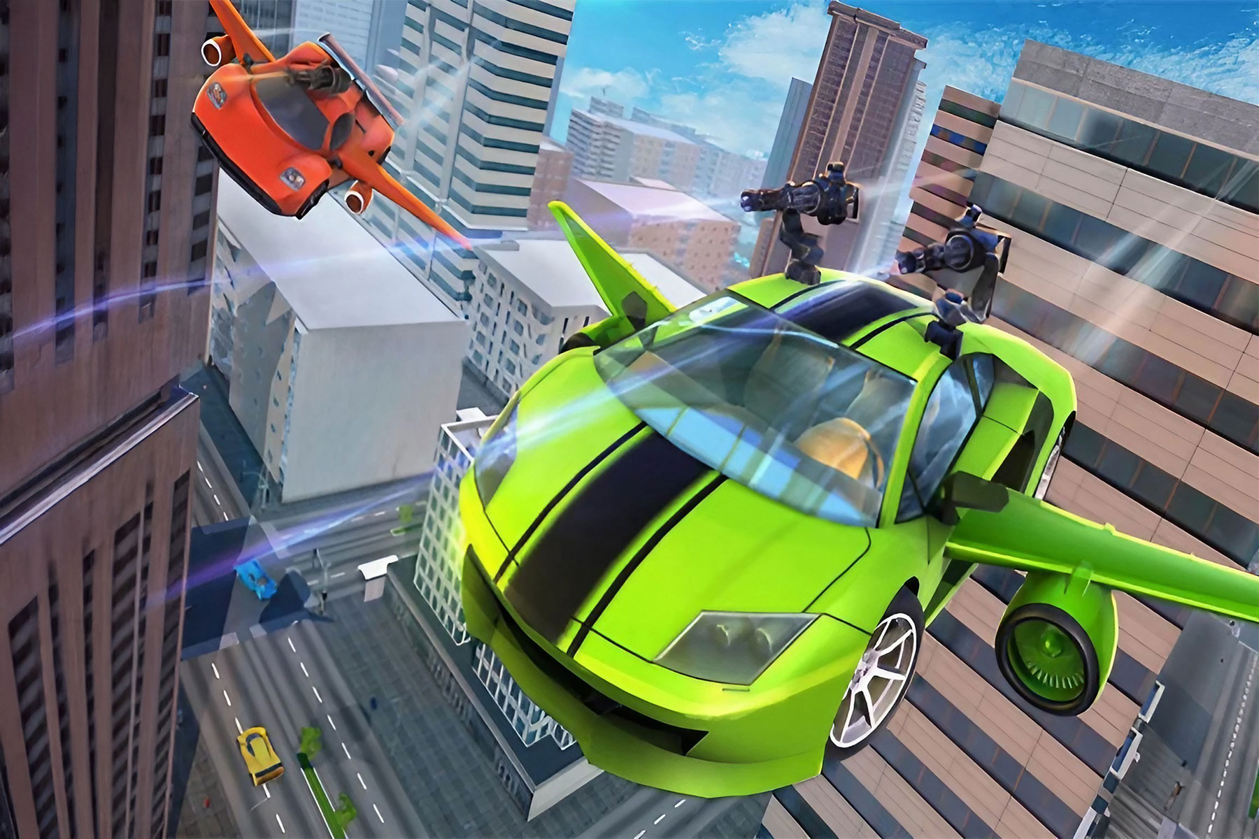 GT Flying Car Racing