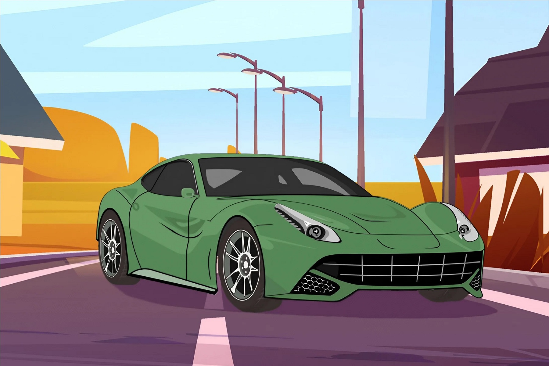 Super Cars Hidden Letters