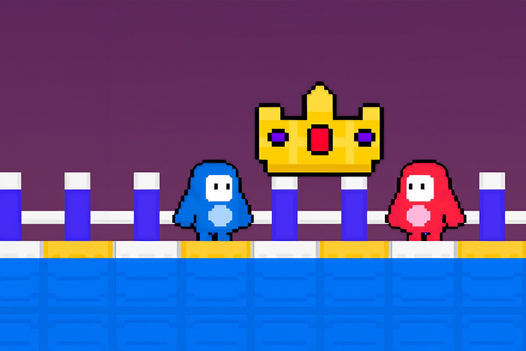 Fall Boys 2D Parkour