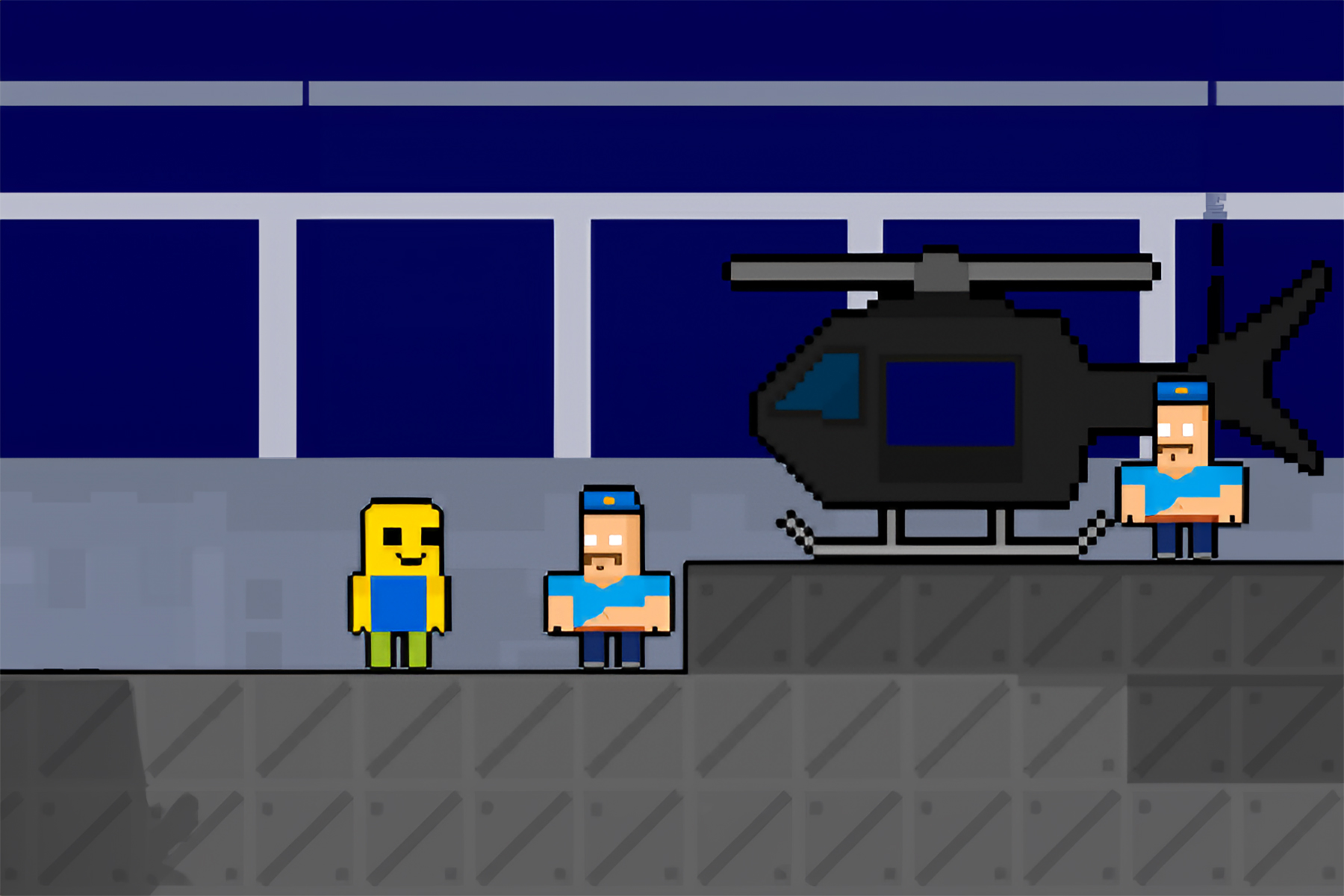 Obby Barry Prison Run