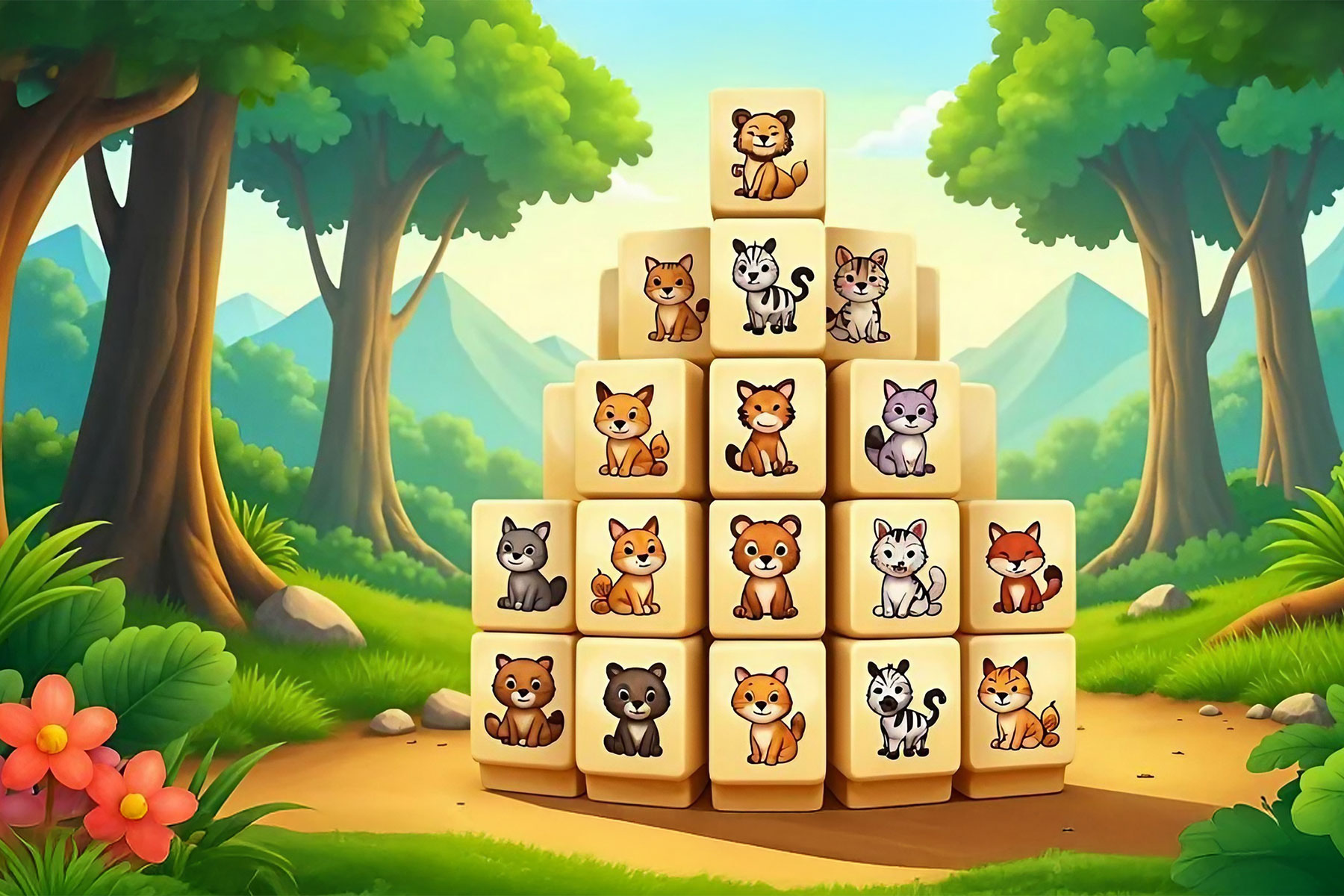 Animal Kingdom Mahjong