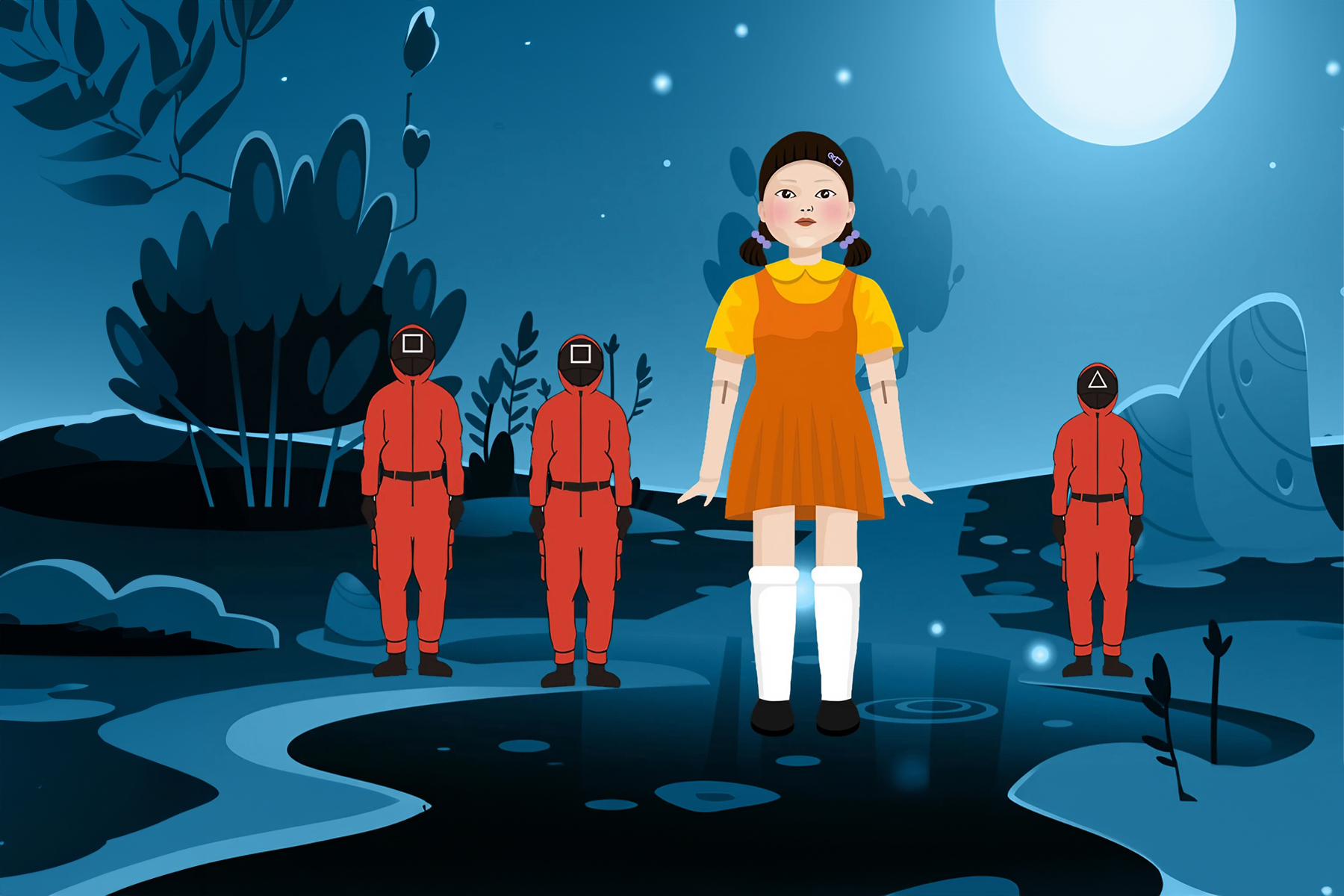 Squid Game Differences