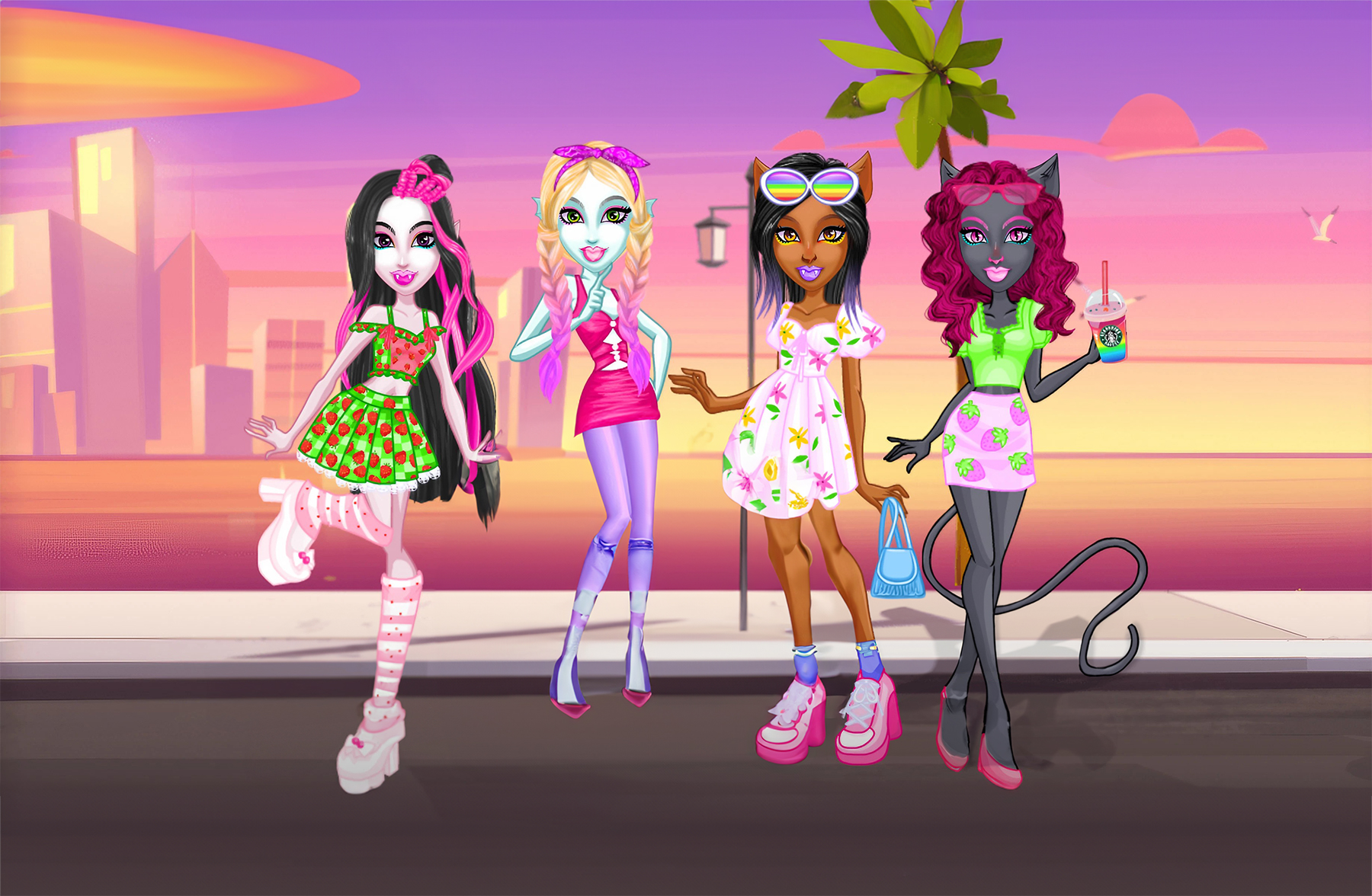 Monster Girls Summer Vacation