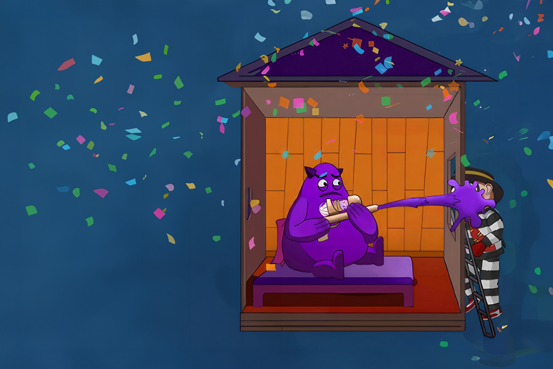 DOP Grimace and Monsters: Erase the excess