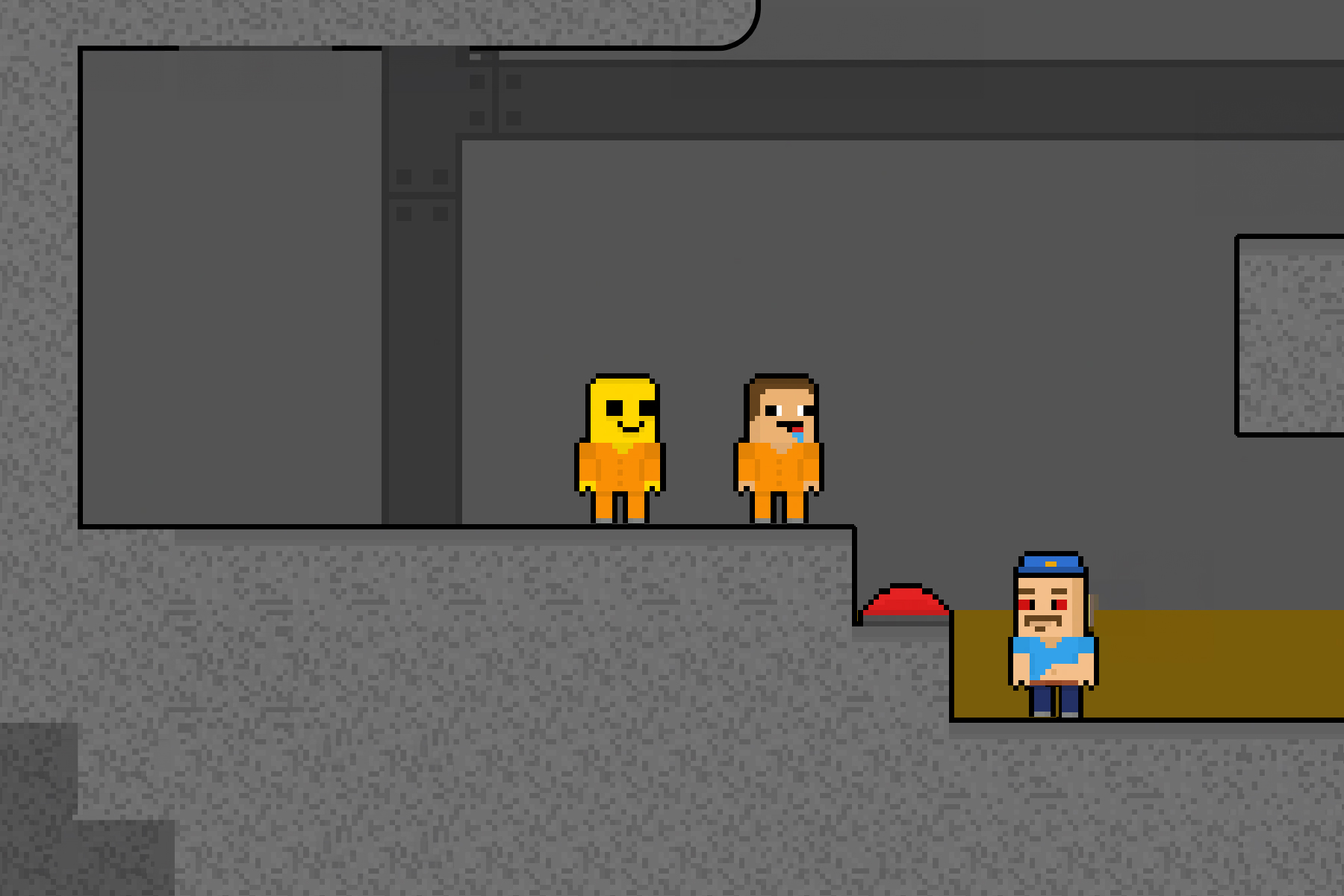 Obby and Noob Barry Prison