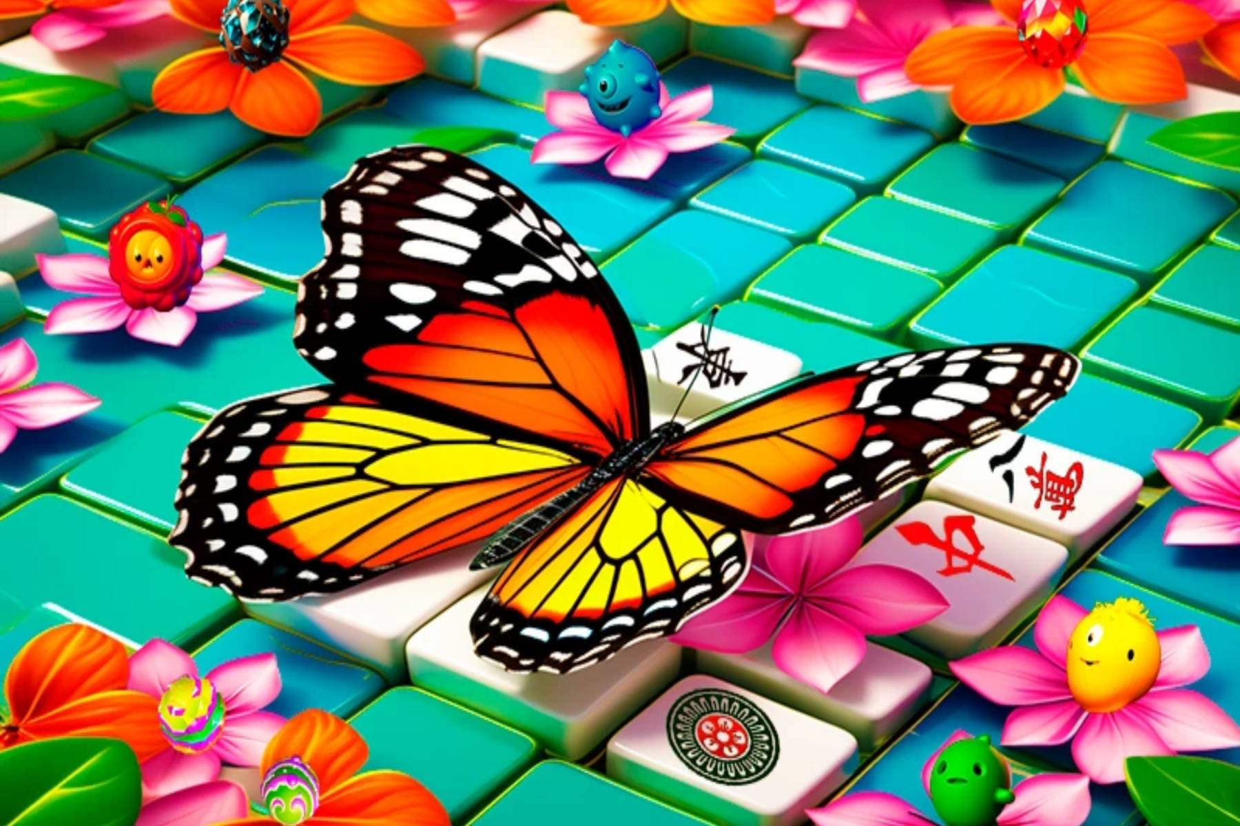 Mahjong Solitaire - Butterfly Connect