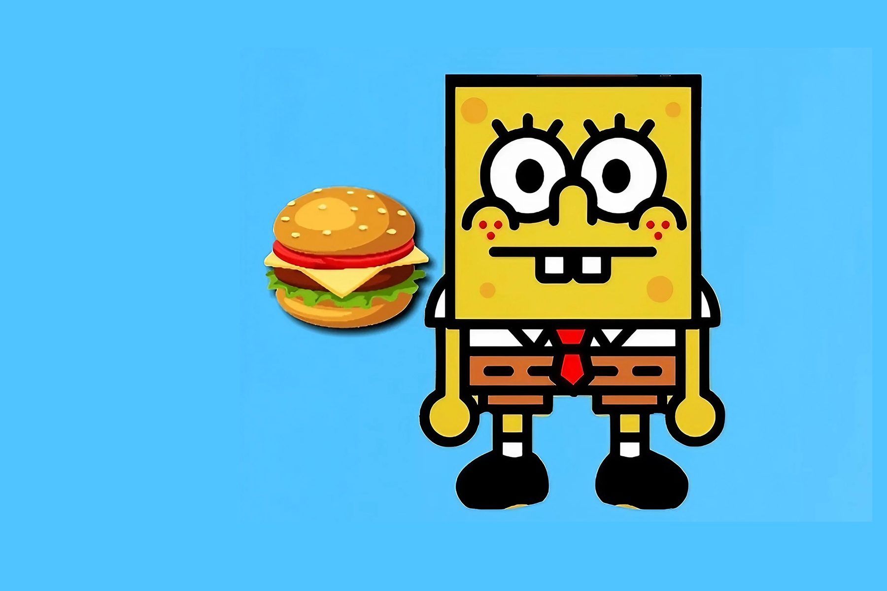 SpongeBob Hidden Burger