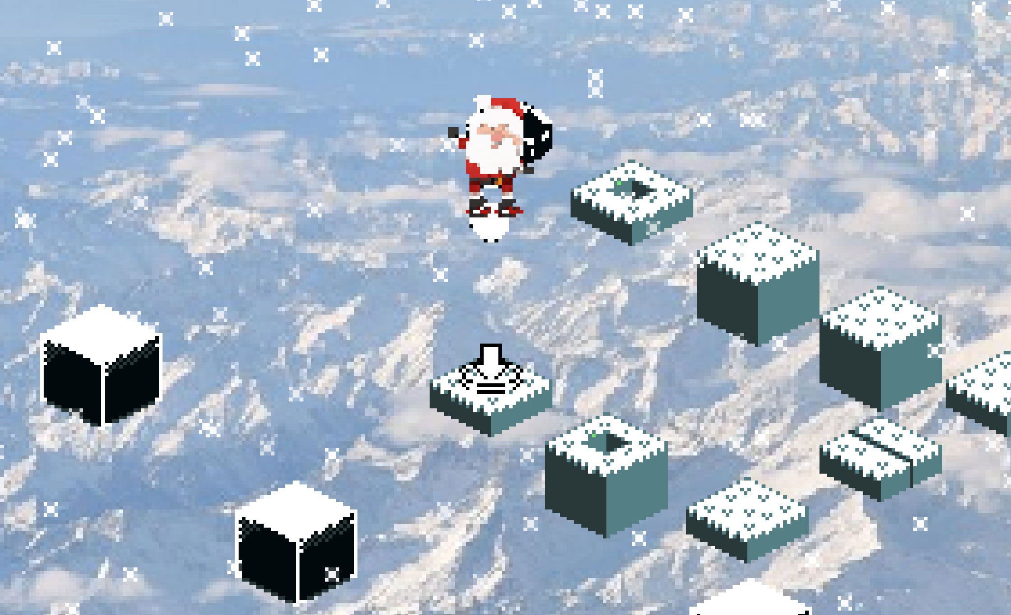 Bouncy Santa Claus