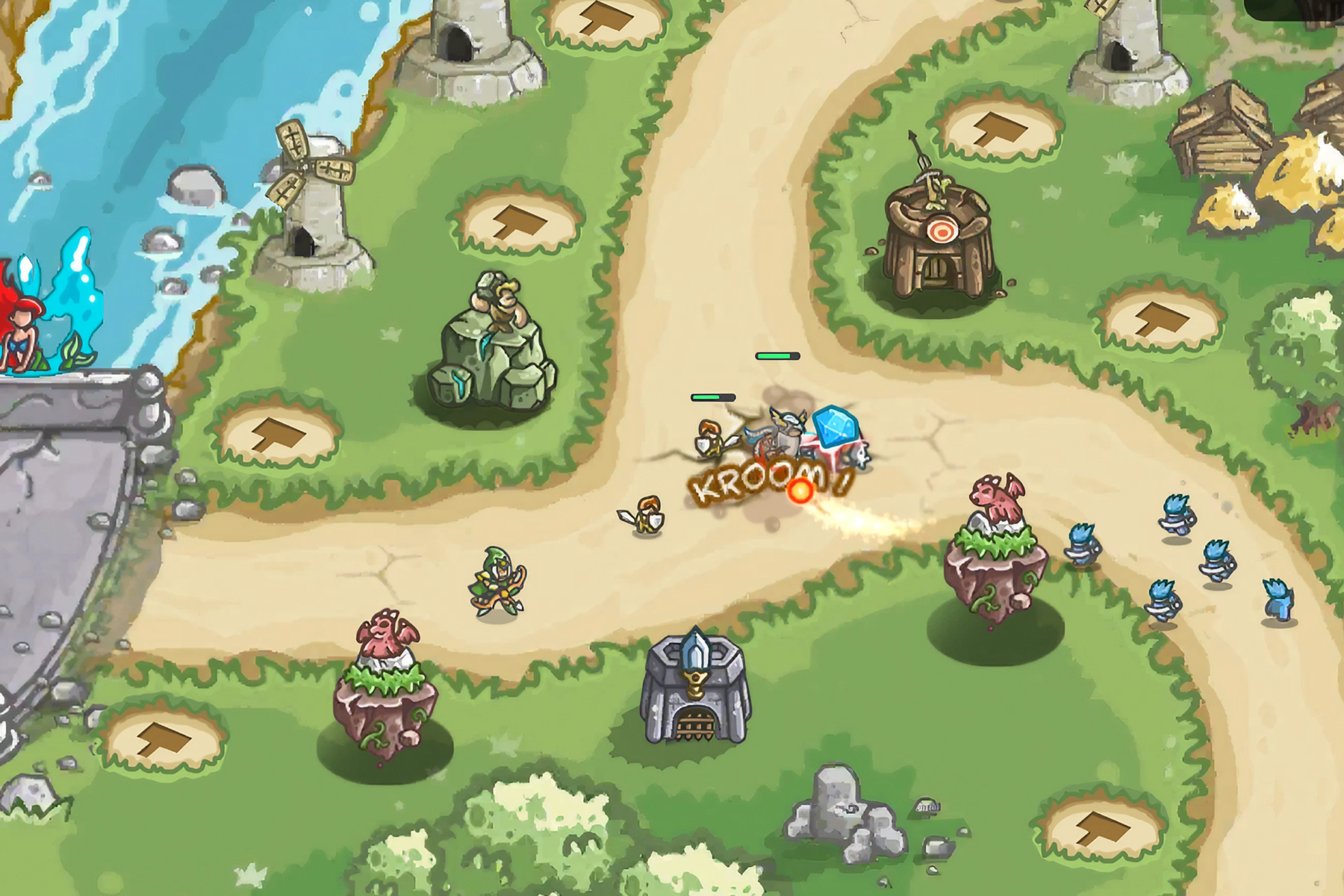 Hero Rush Tower Defense