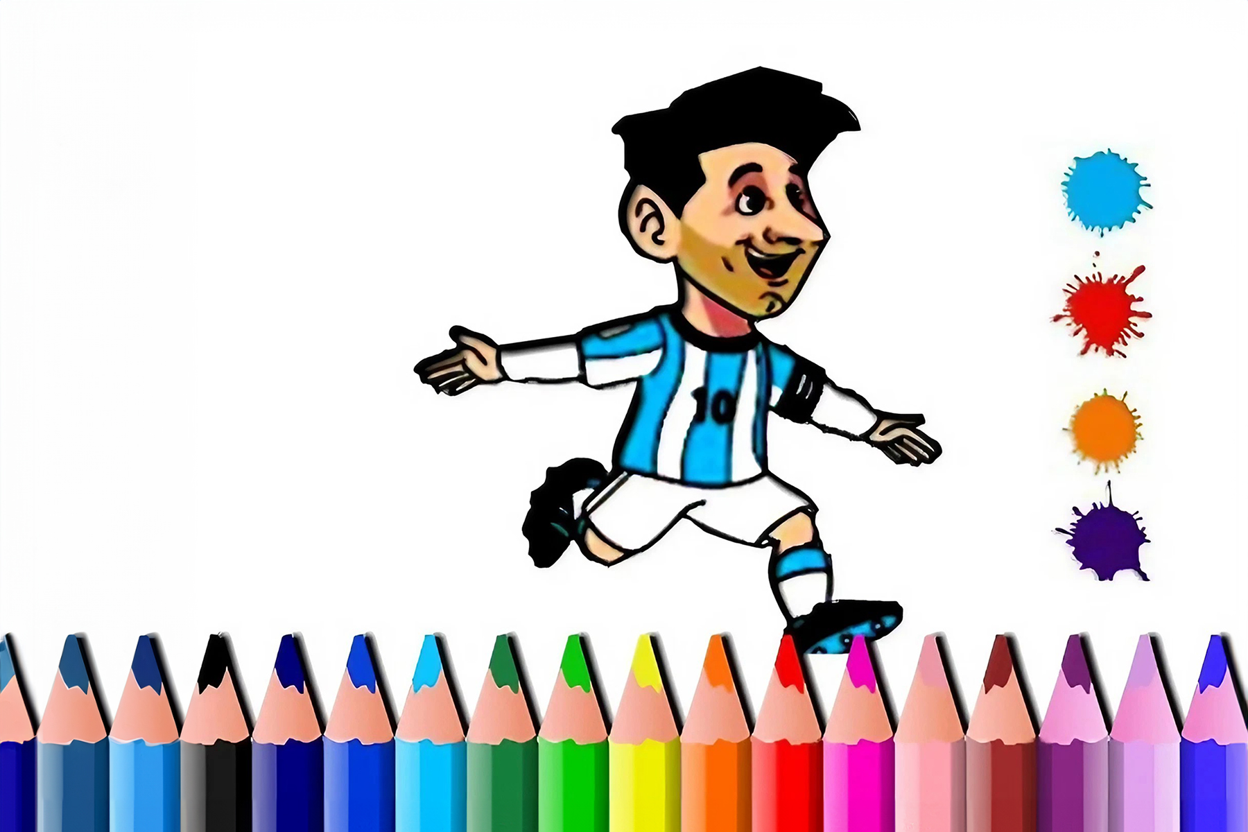BTS Messi Coloring Book