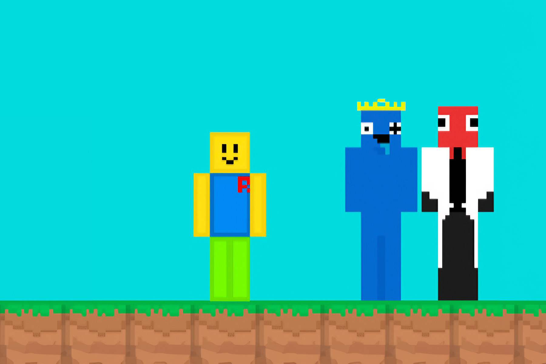 Noob vs Rainbow Friends