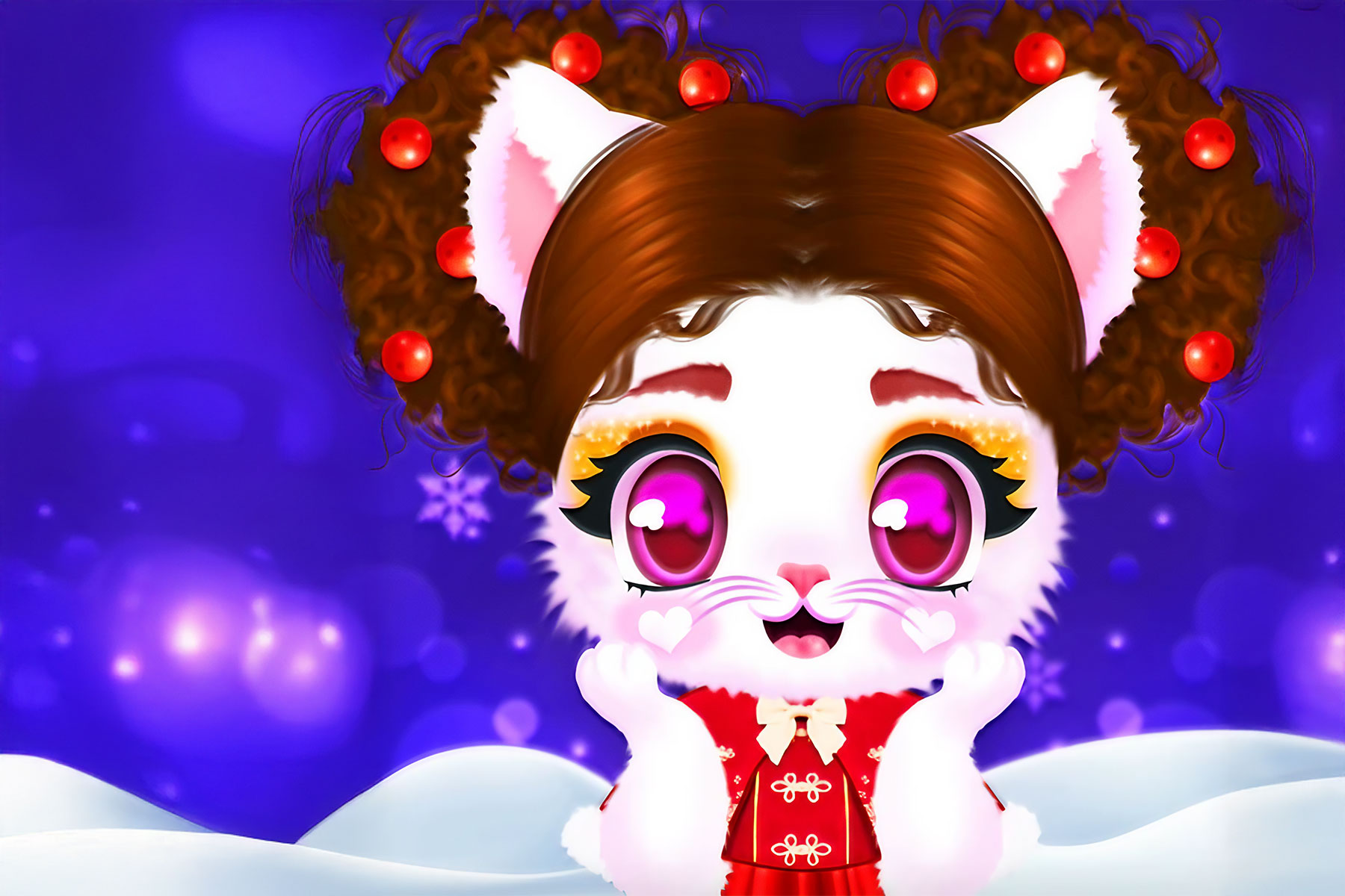 Cat and Rabbit Holiday