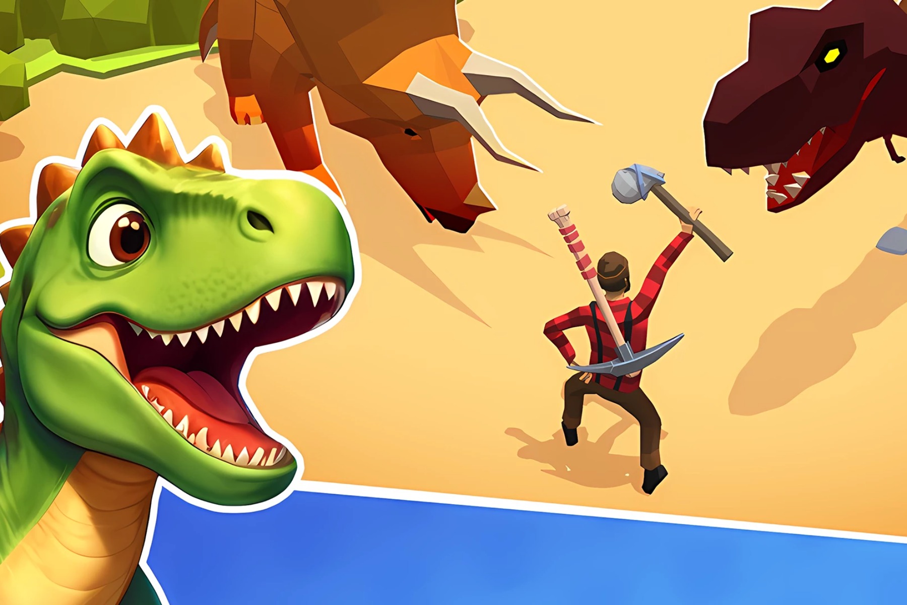 Dino Survival: 3D Simulator