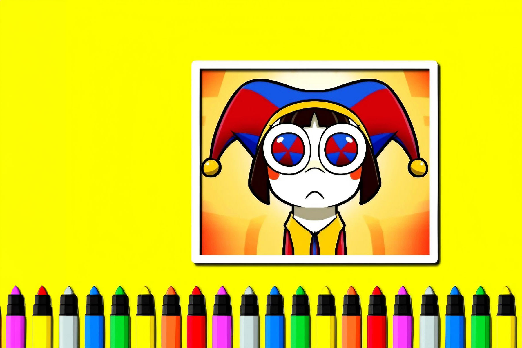 Digital Circus Coloring Adventure