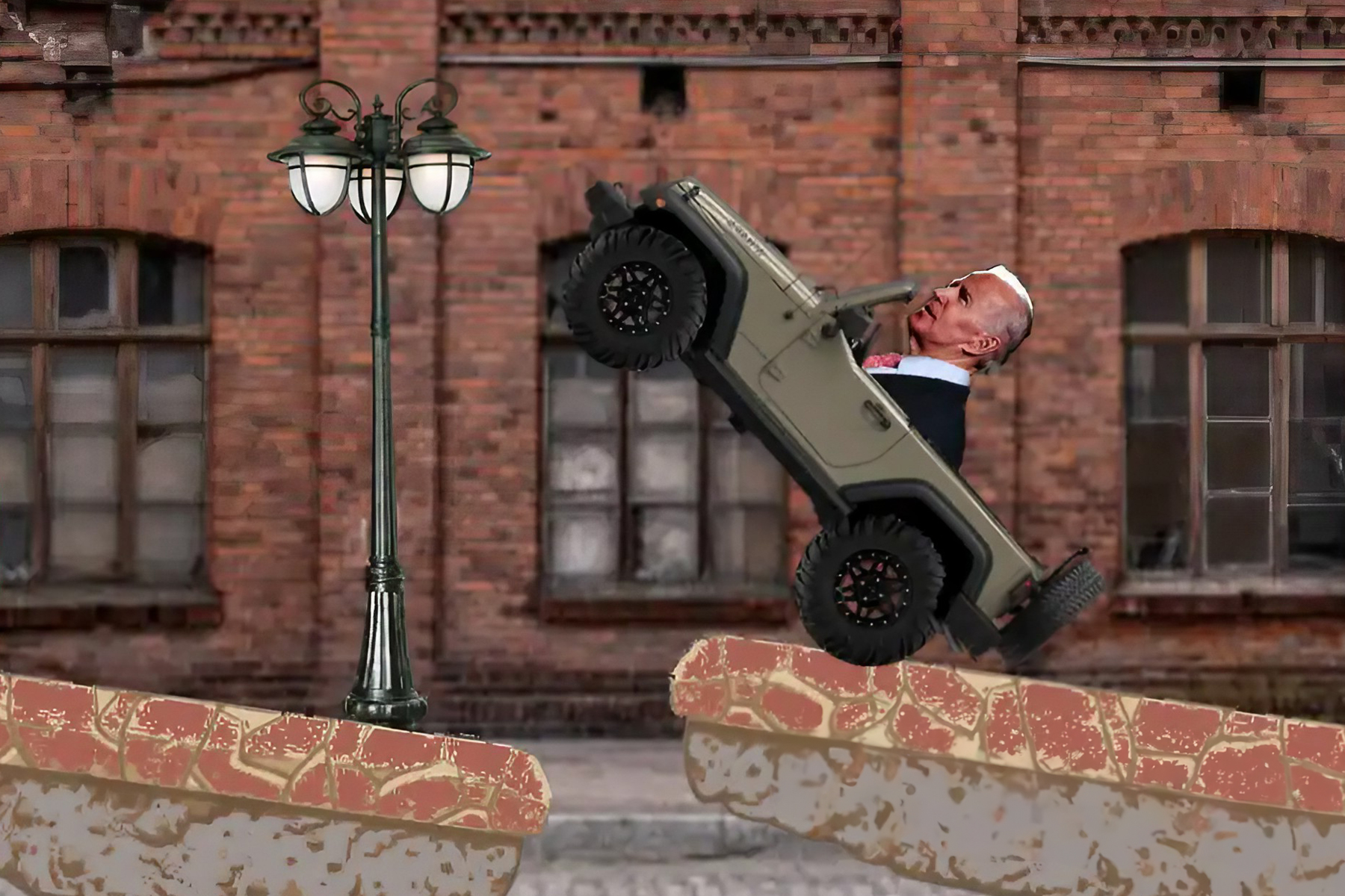 Biden Wheelie
