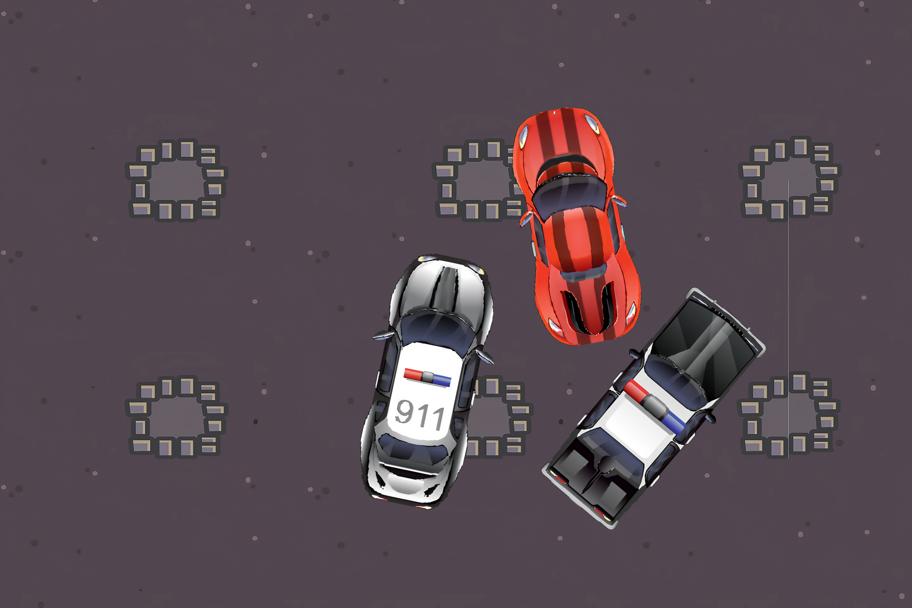 Crazy Driver Police Chase