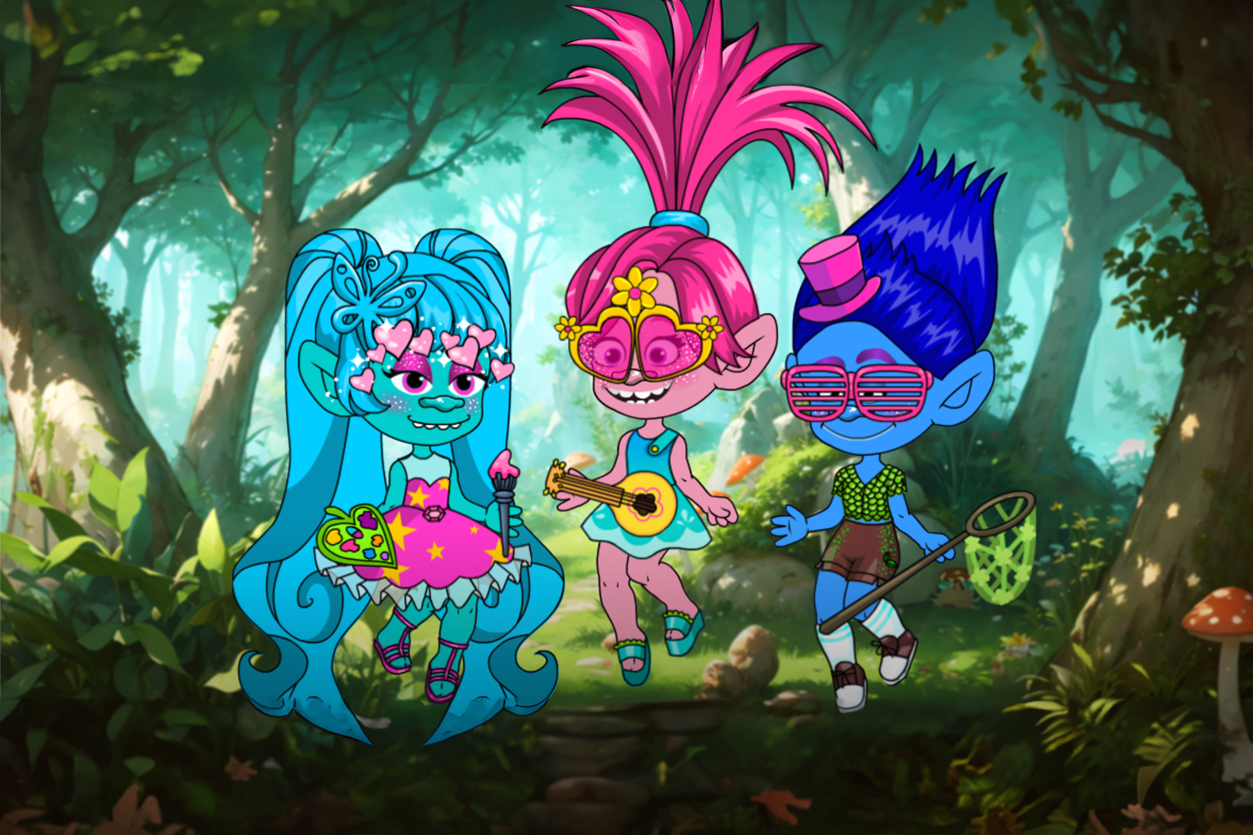 Chibi Troll Fashion Maker
