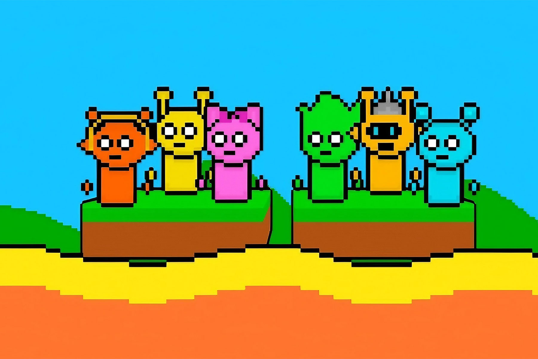 Sprunki Lava Escape 2Player