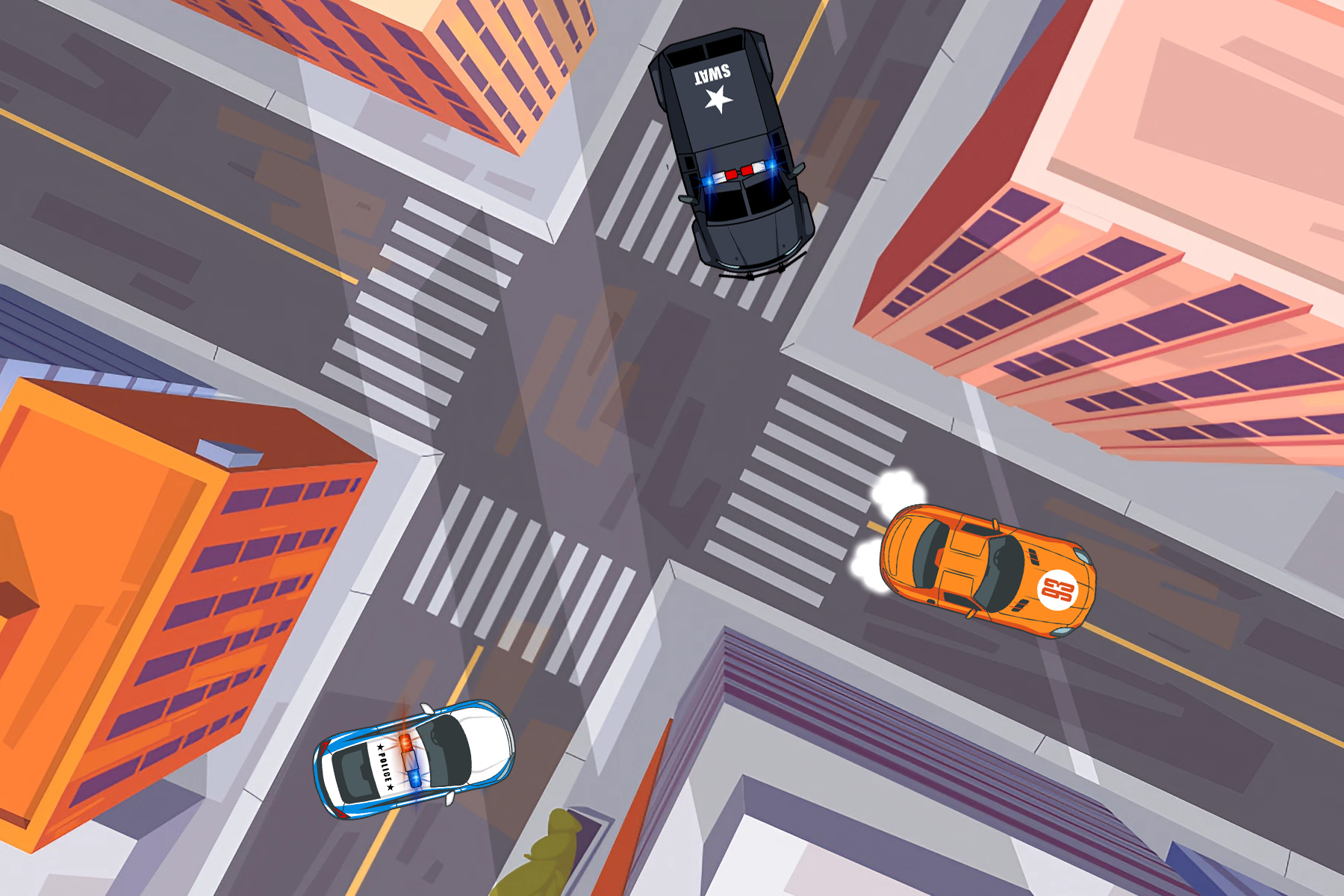 Police Chase Drifter