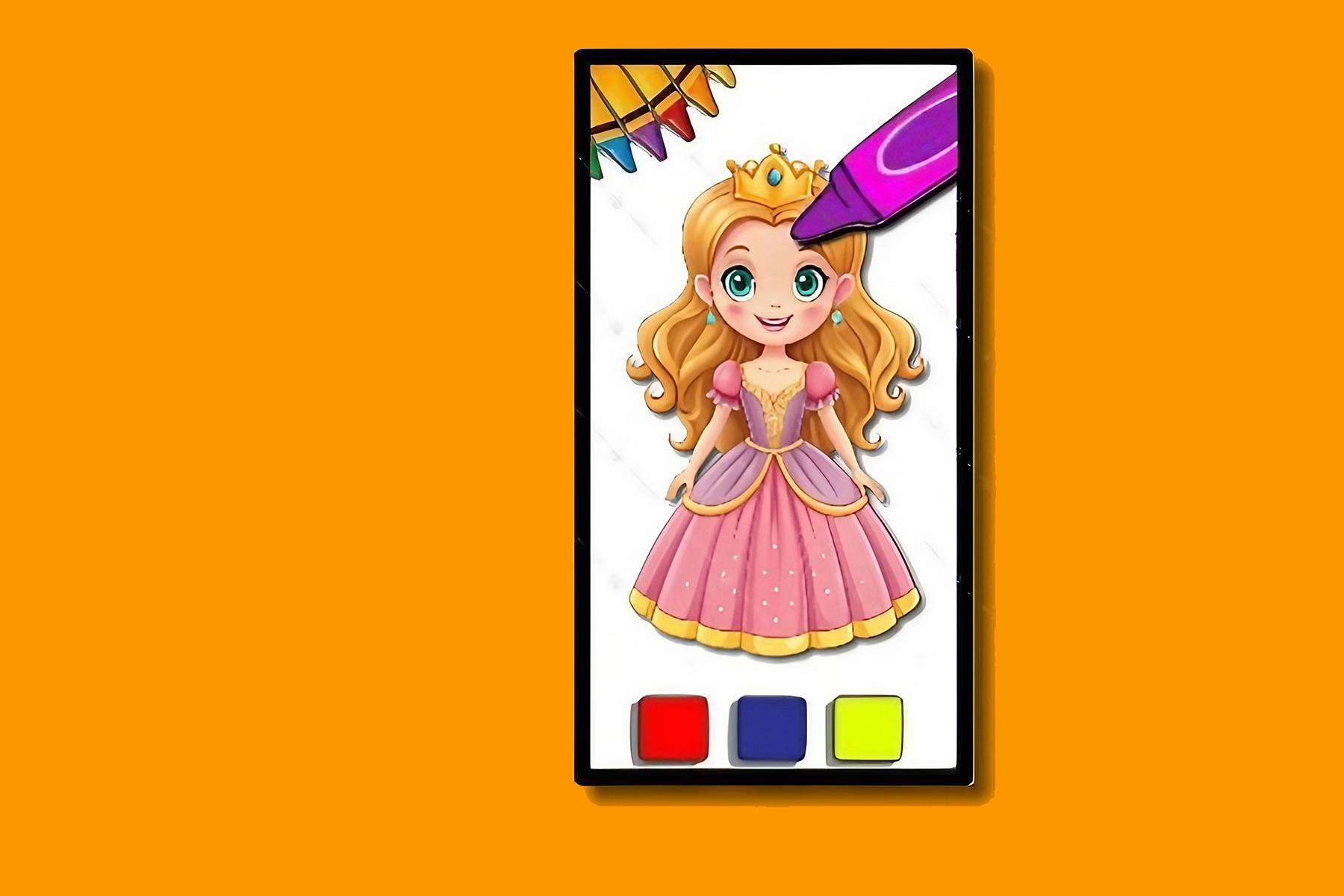 BTS Princess Coloring Book