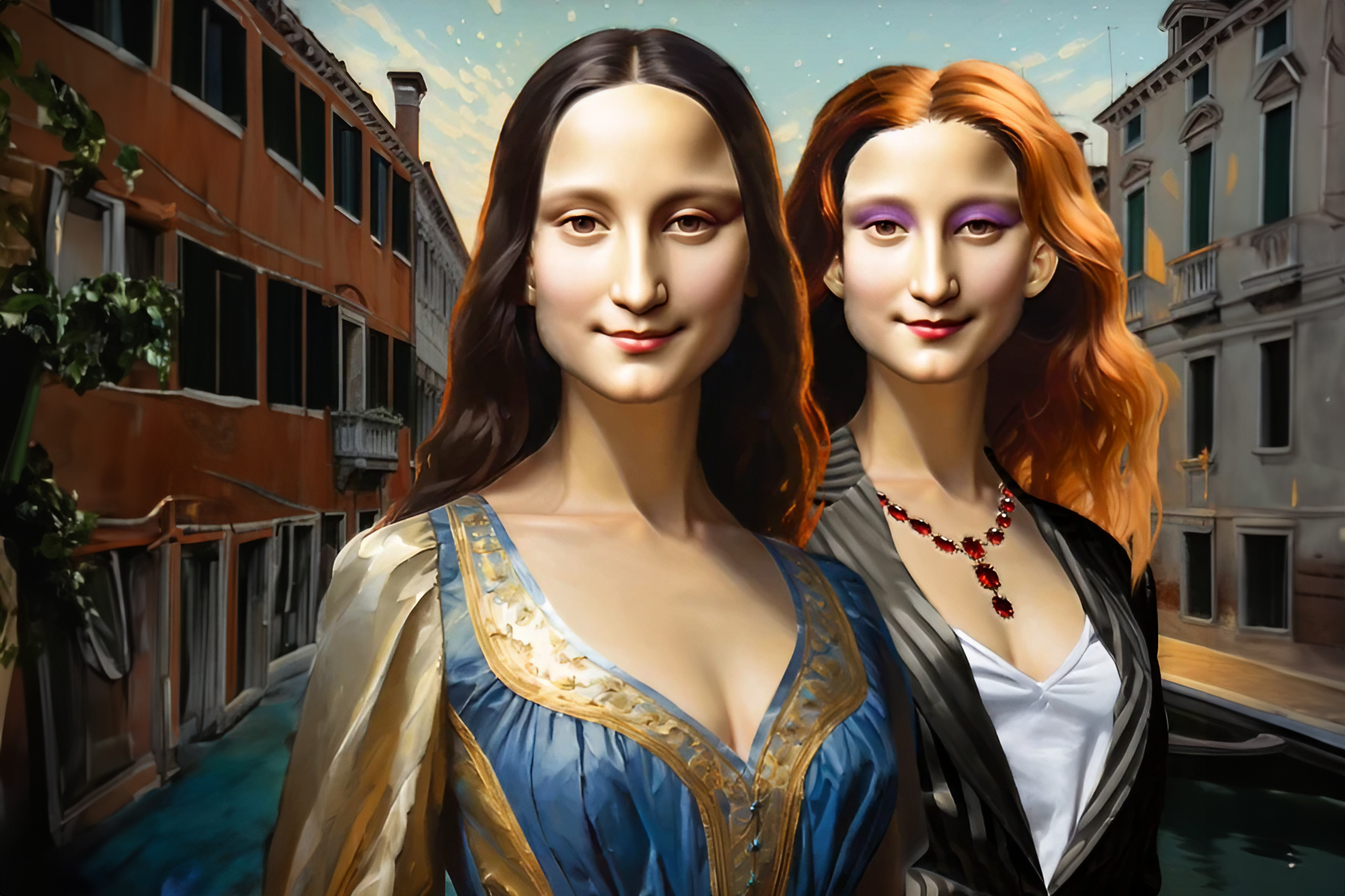 Mona Lisa Fashion Experiments